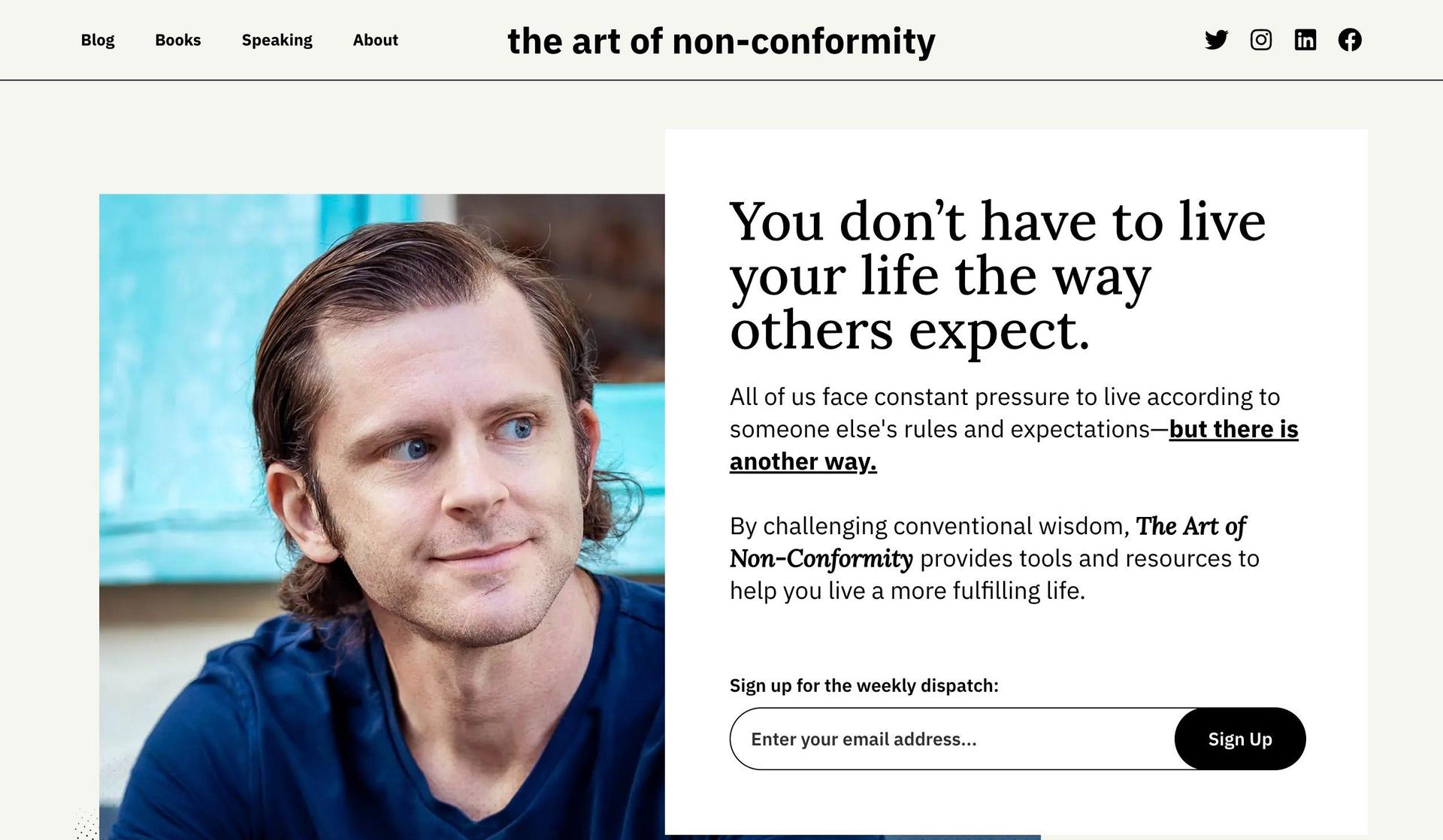 Chris Guillebeau-personal blog examples