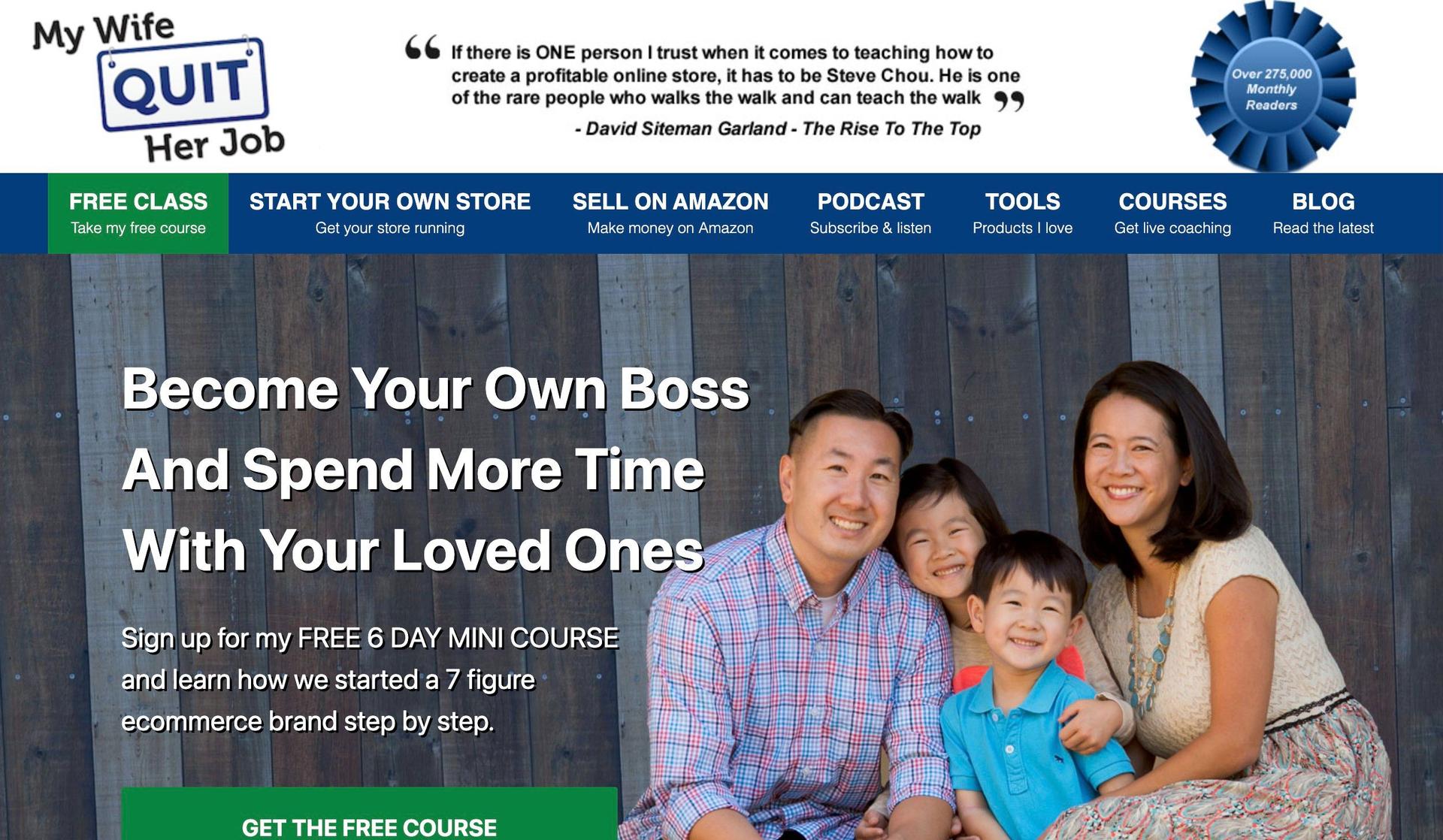 My Wife Quit Her Job-personal blog examples