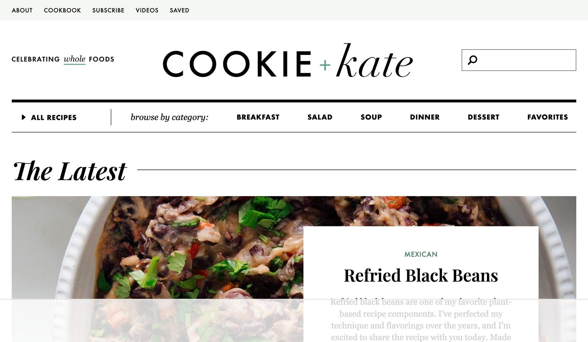 Cookie and Kate-personal blog examples
