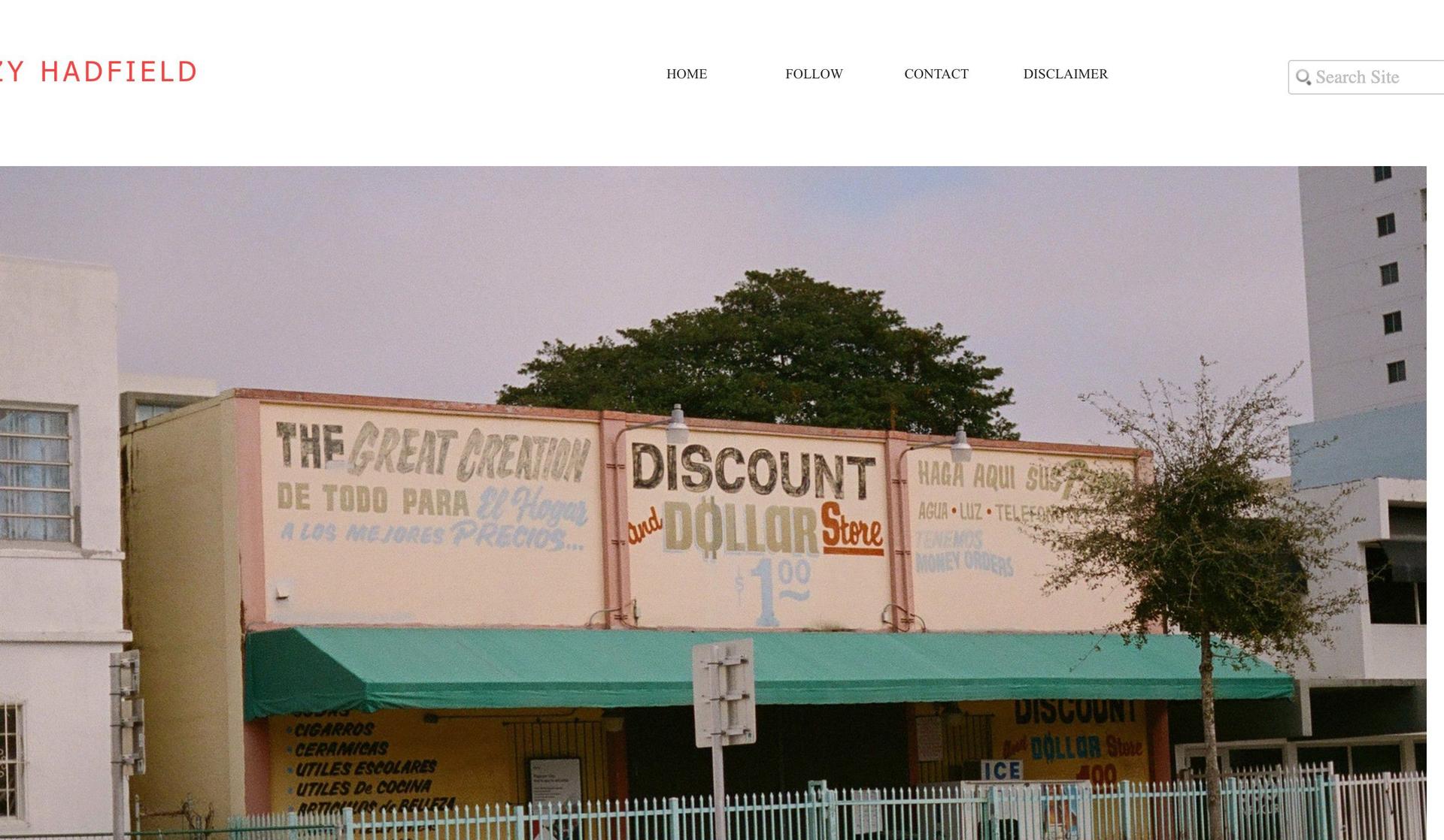 Lizzy Hadfield-personal blog examples