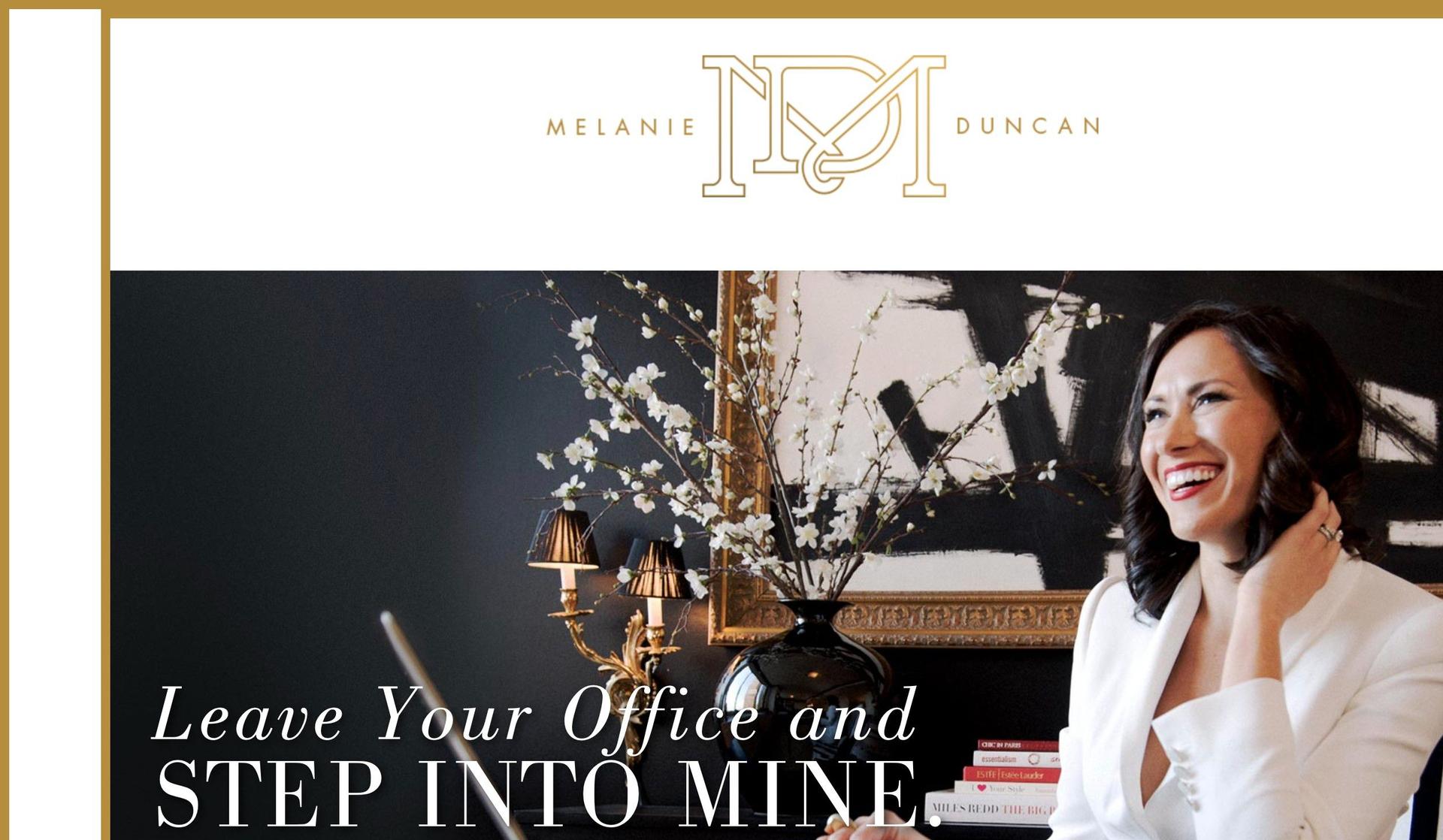 Melanie Duncan-personal brand websites