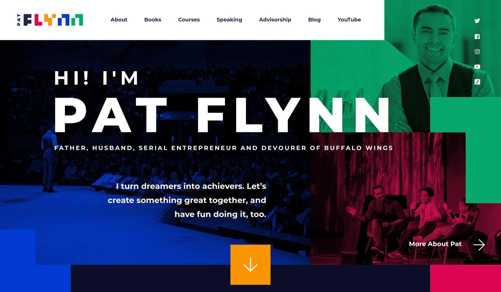 Pat Flynn-personal brand websites