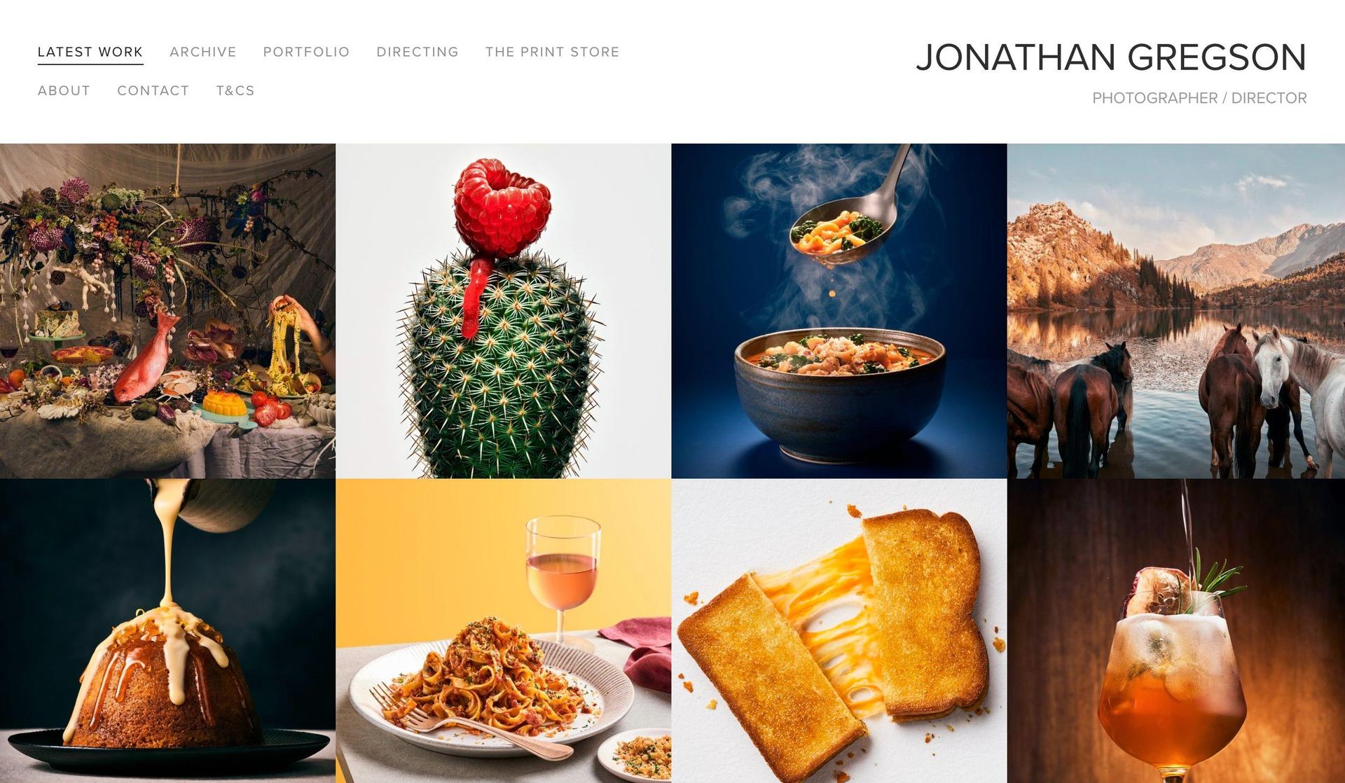 Jonathan Gregson-squarespace photography websites