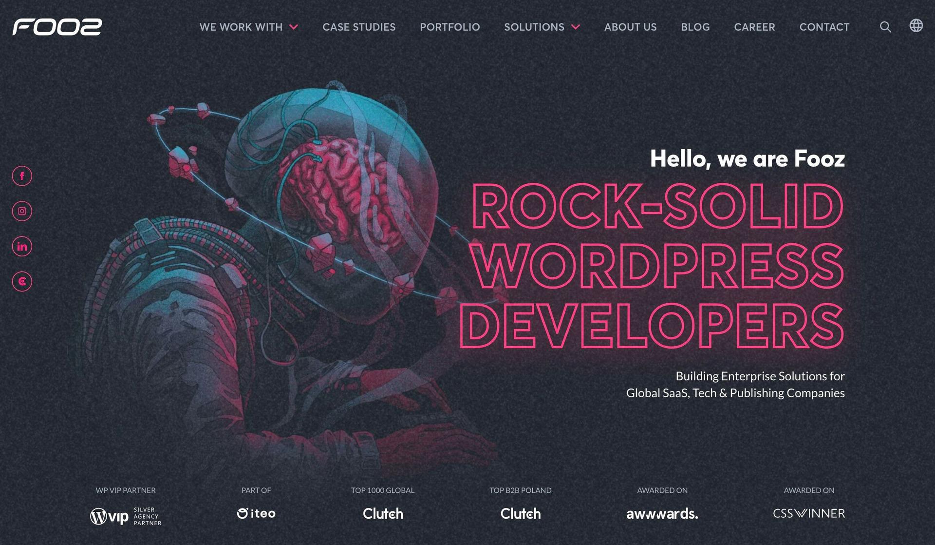 Fooz Agency-pink websites