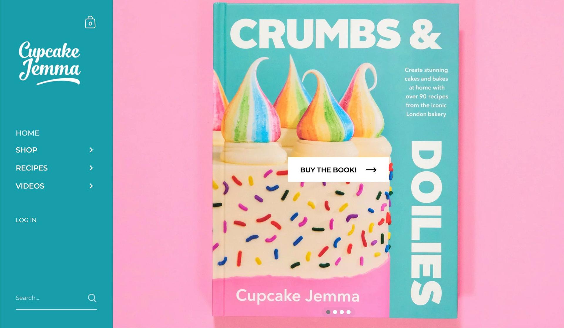 Cupcake Jemma-pink websites