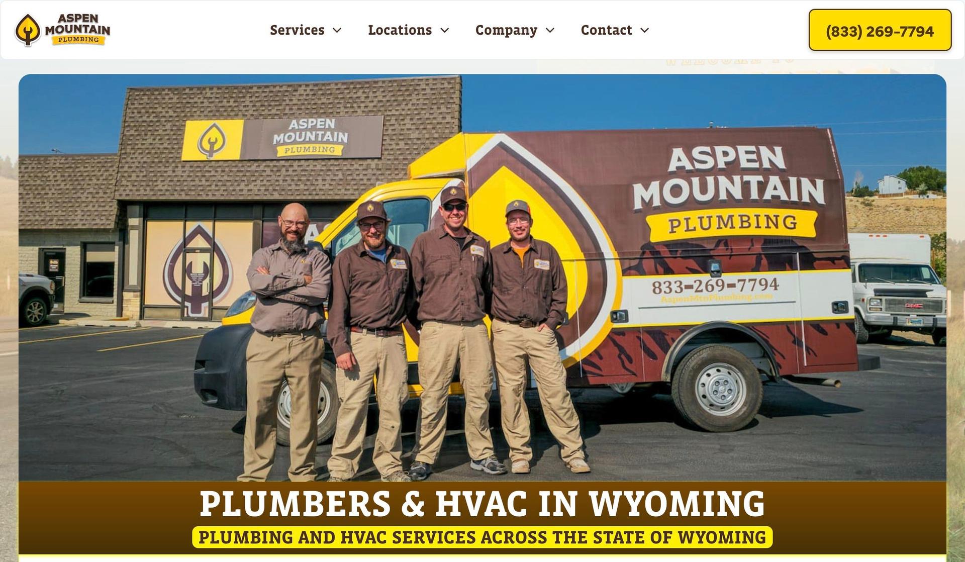 Aspen Mountain Plumbing-plumbing websites