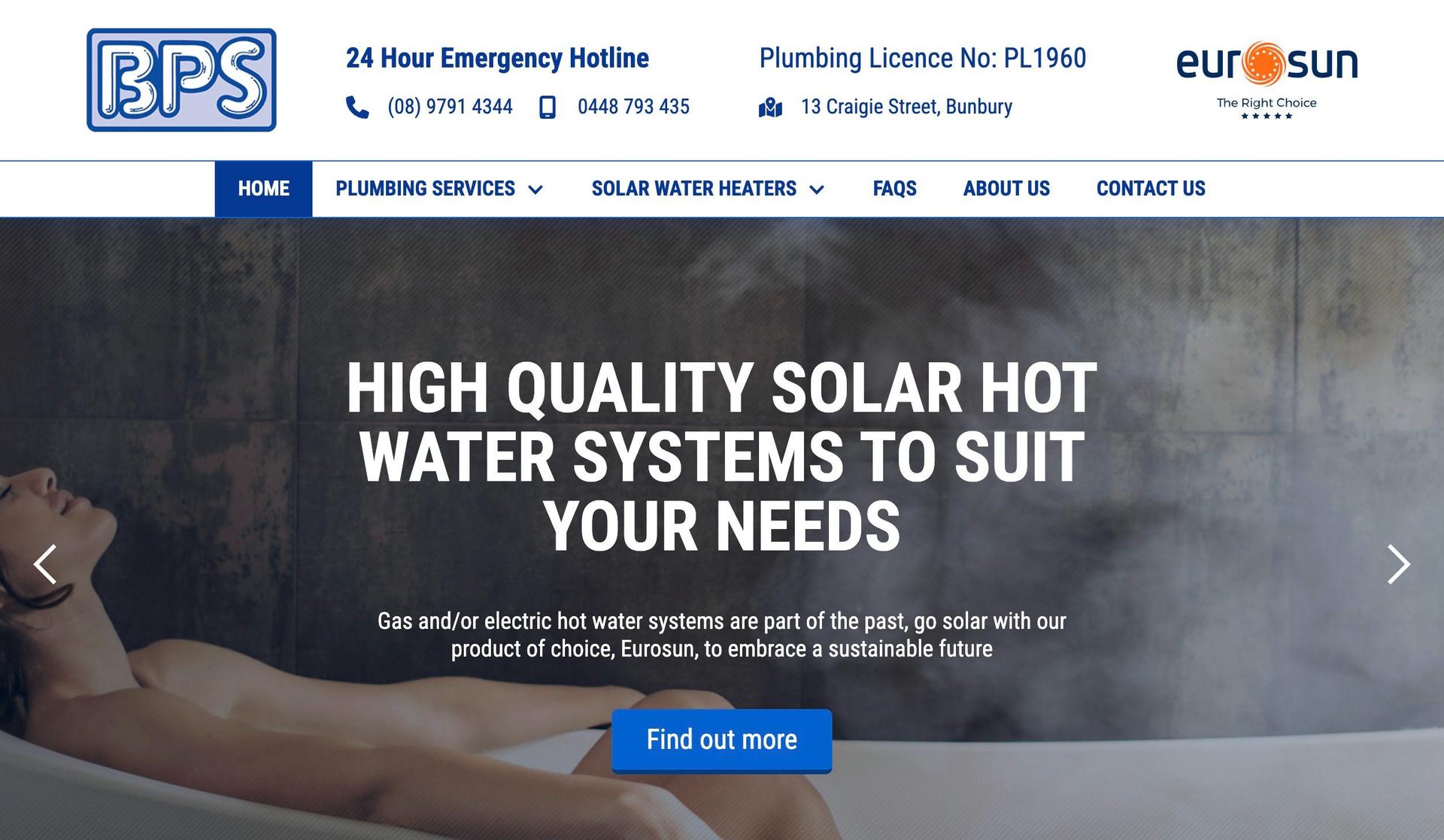 Bunbury Plumbing Services-plumbing websites