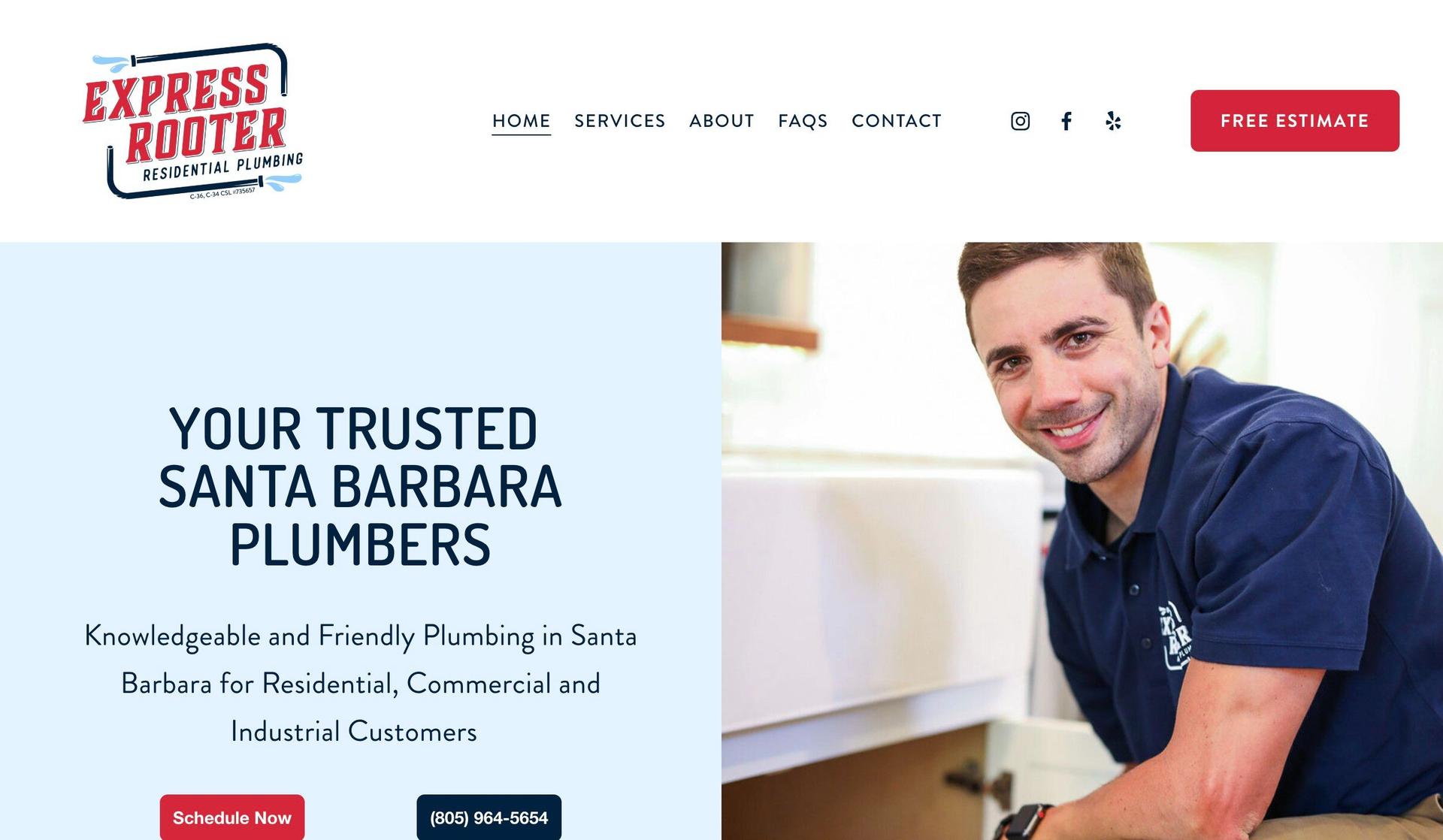 Express Rooter-plumbing websites