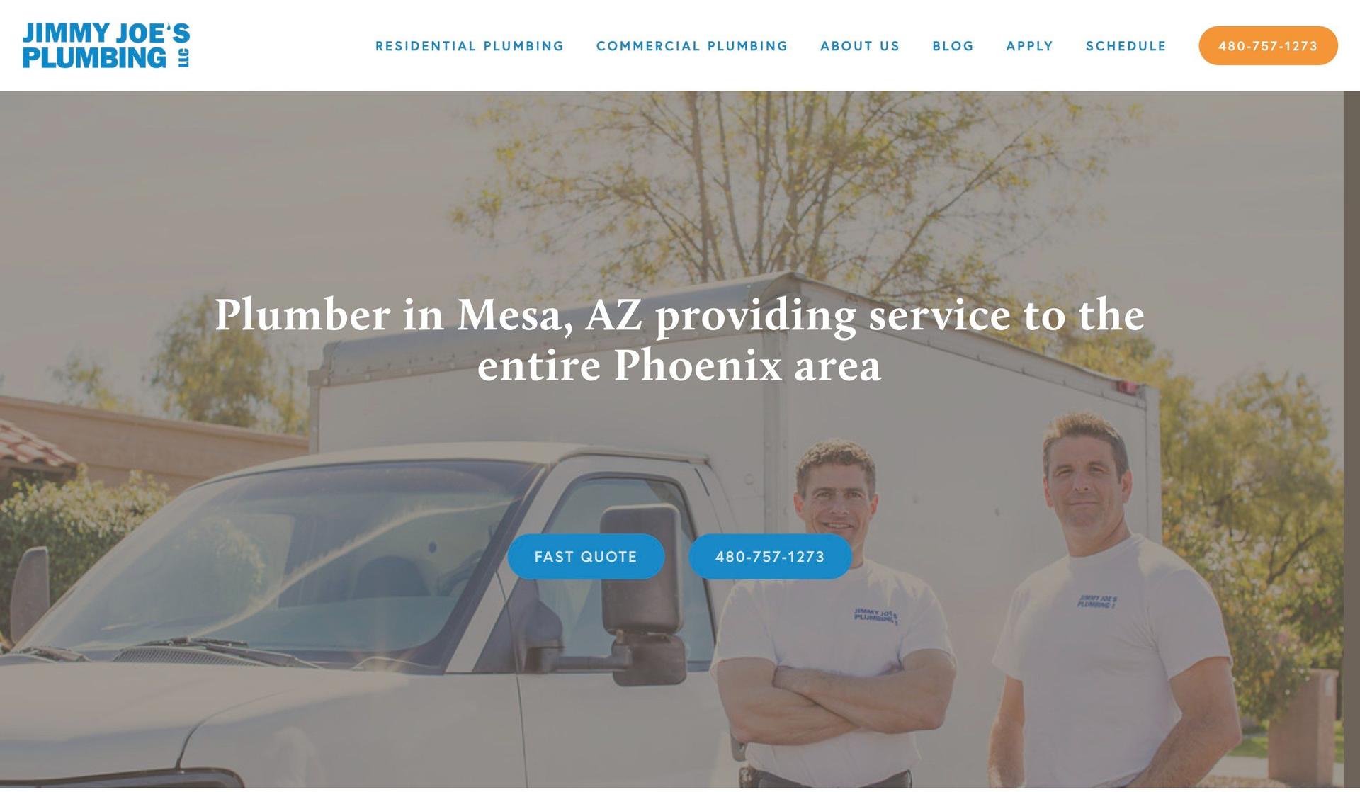 Jimmy Joe's Plumbing-plumbing websites