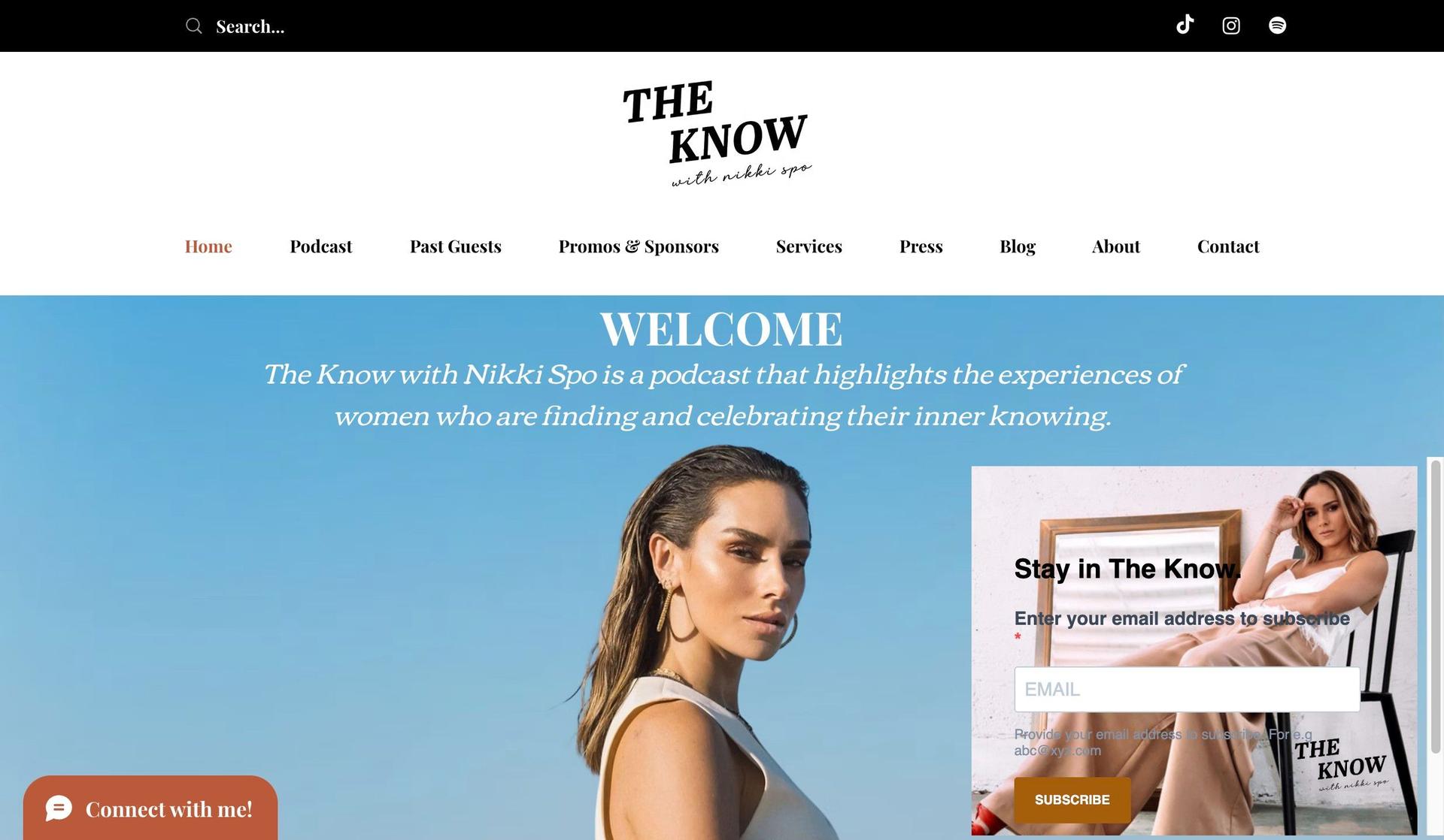 Nikki Spo-podcast websites