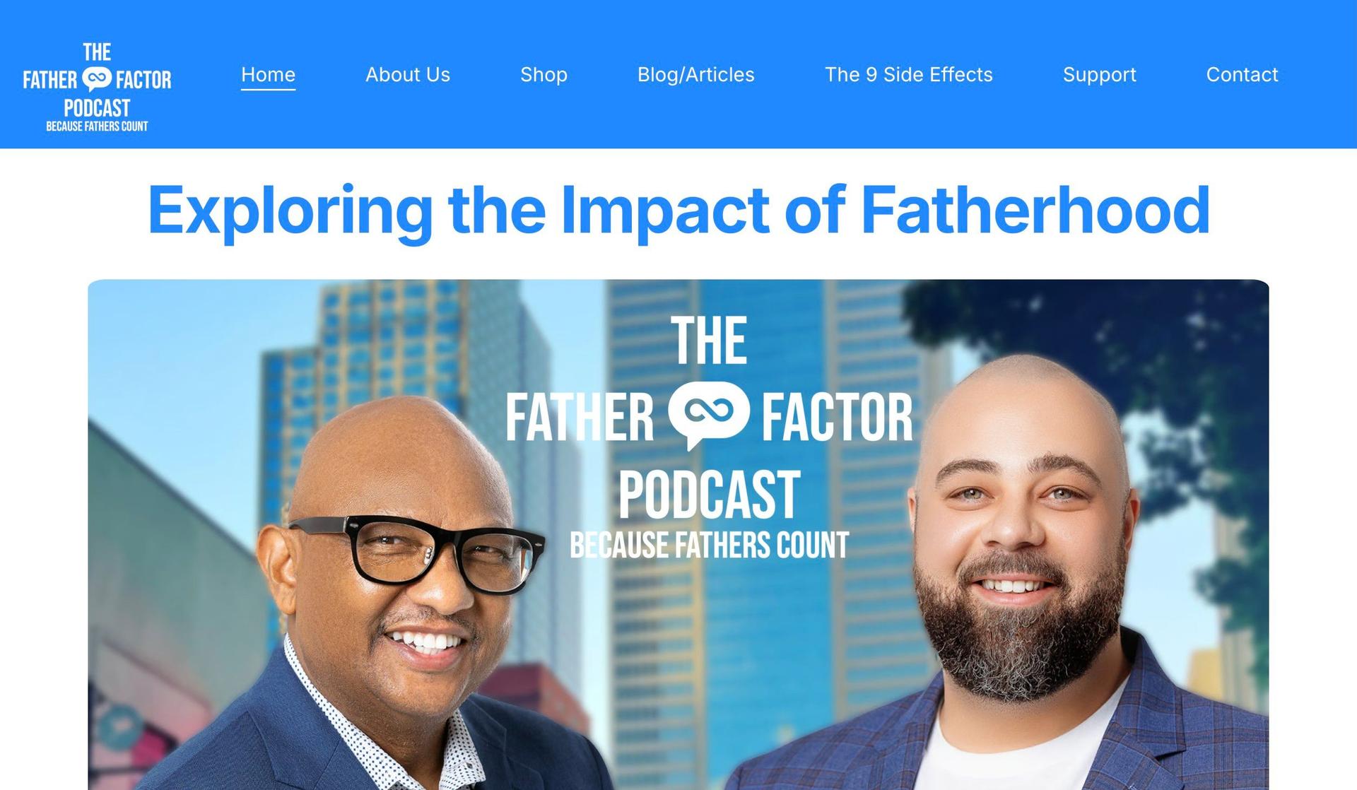 Father Factor Podcast-podcast websites