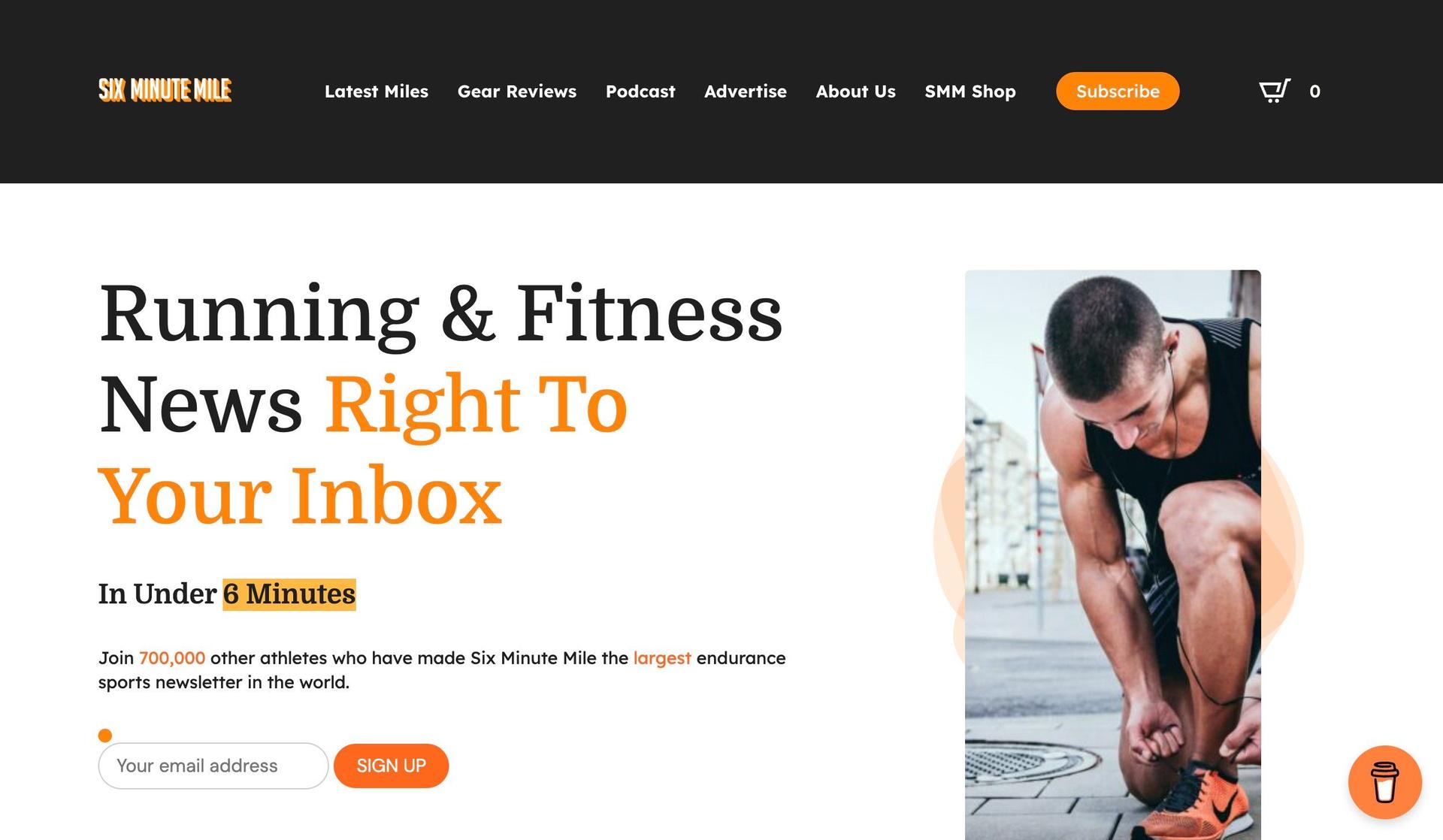 Six Minute Mile-podcast websites
