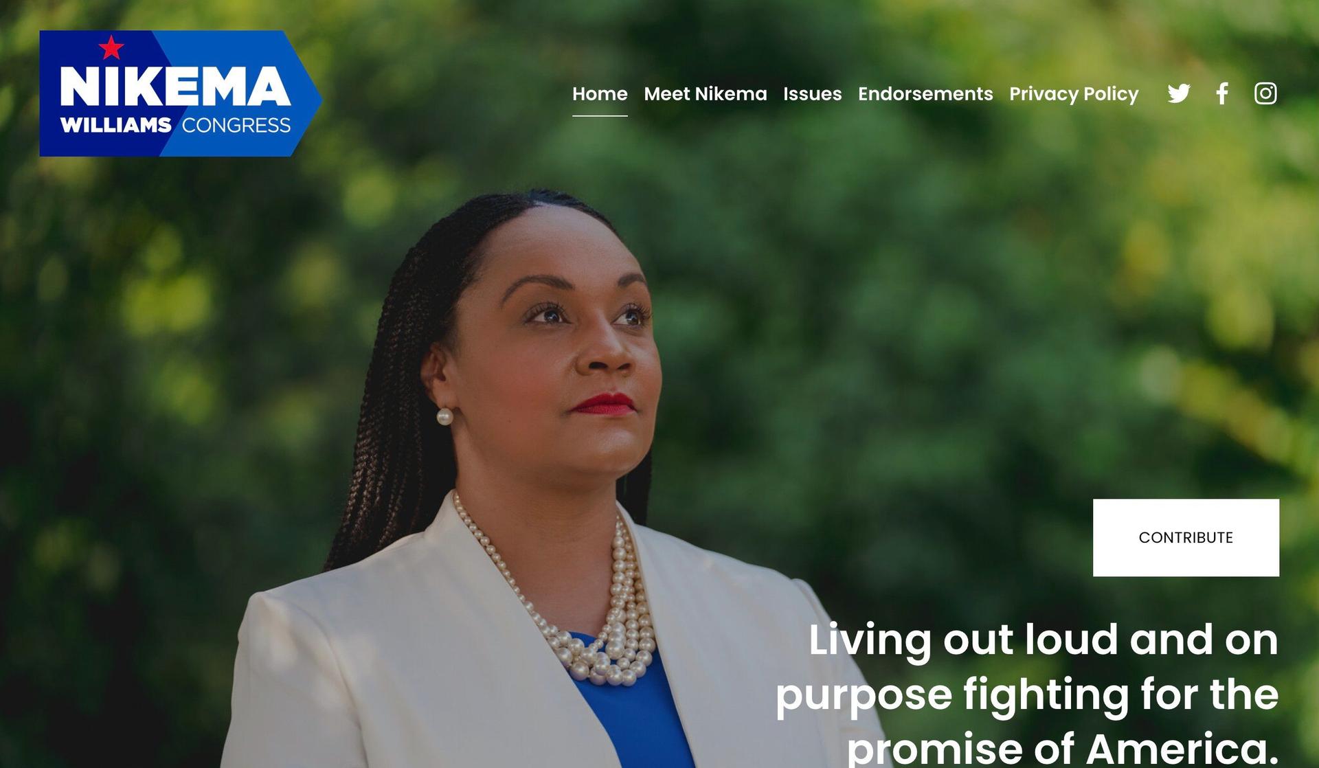 Nikema for Congress-politician websites