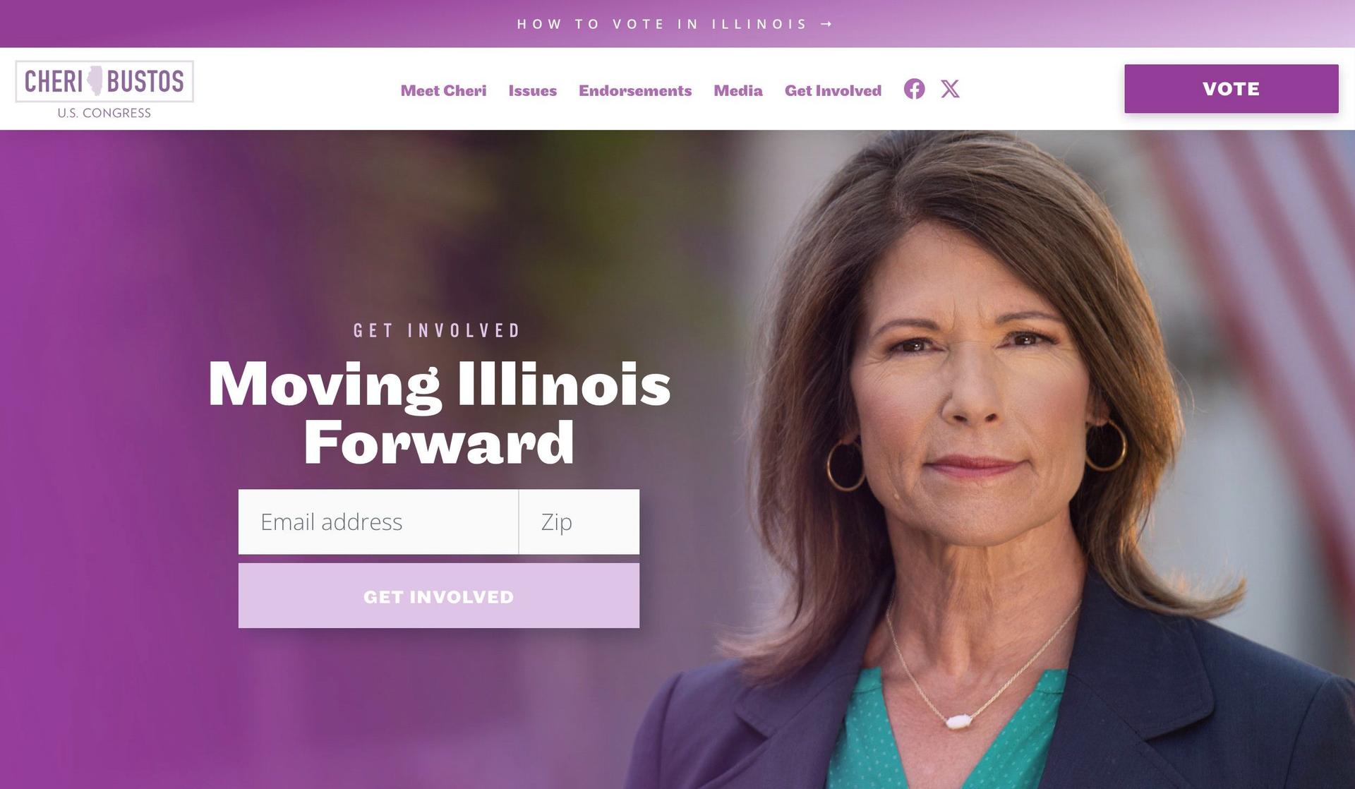 Cheri Bustos-politician websites