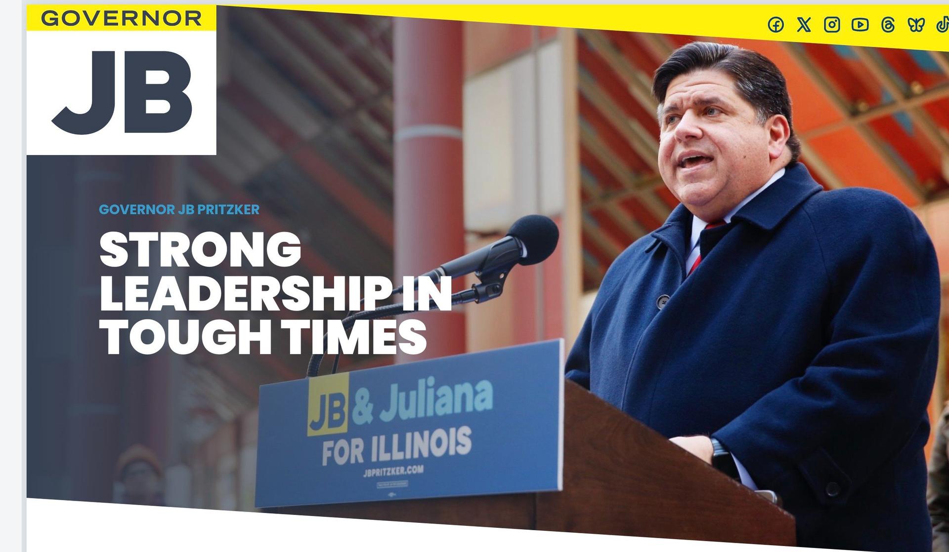 JB Pritzker-politician websites