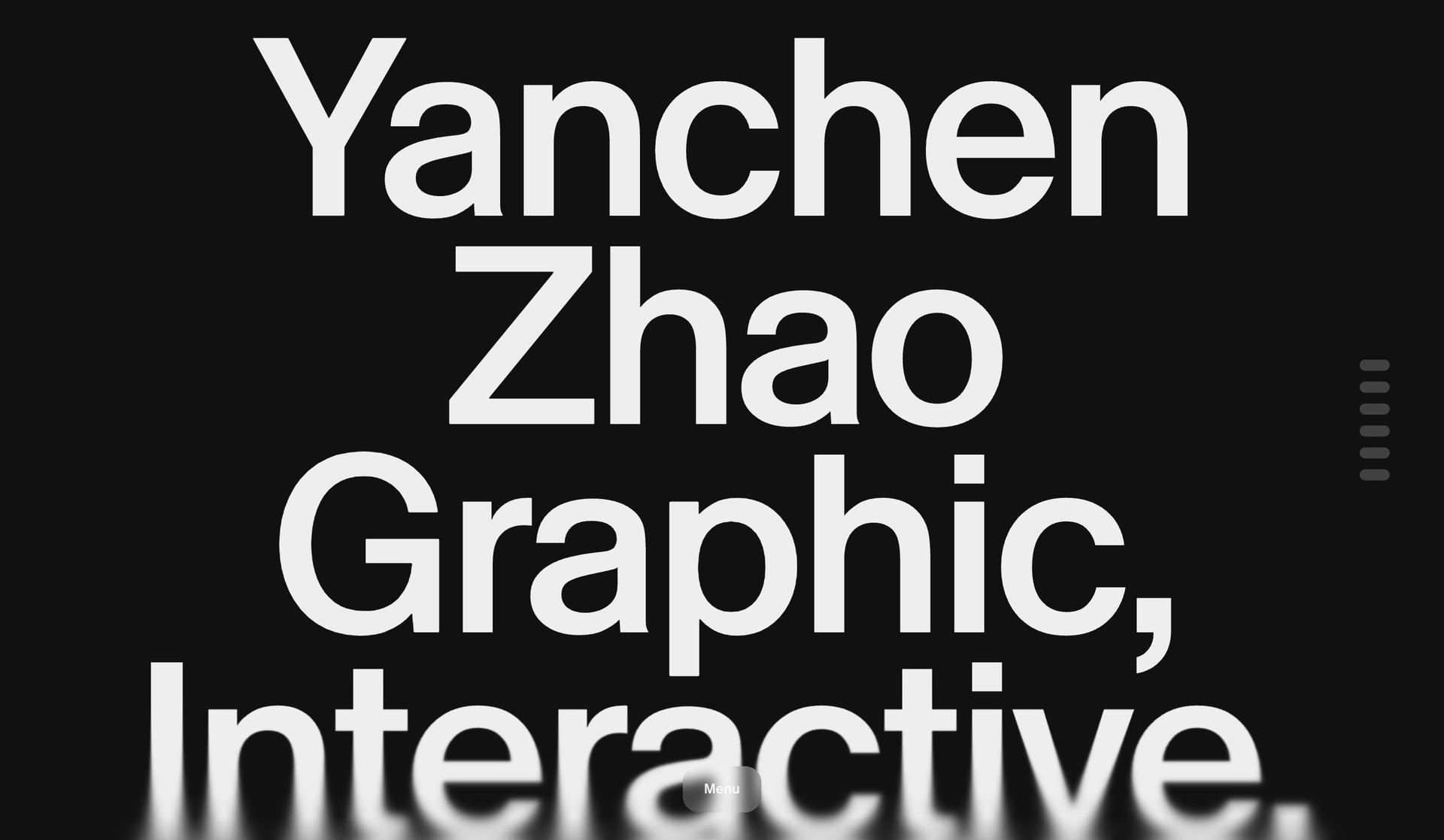 Tony Yanchen-portfolio websites