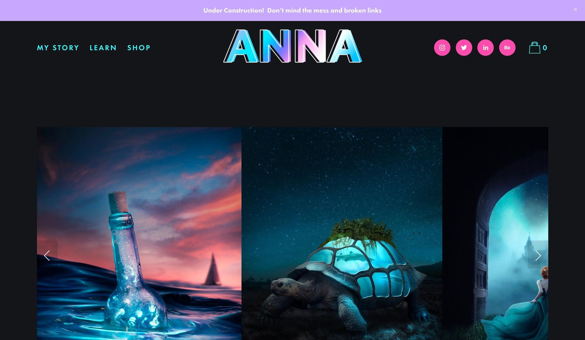 Anna McNaught-content creator portfolios