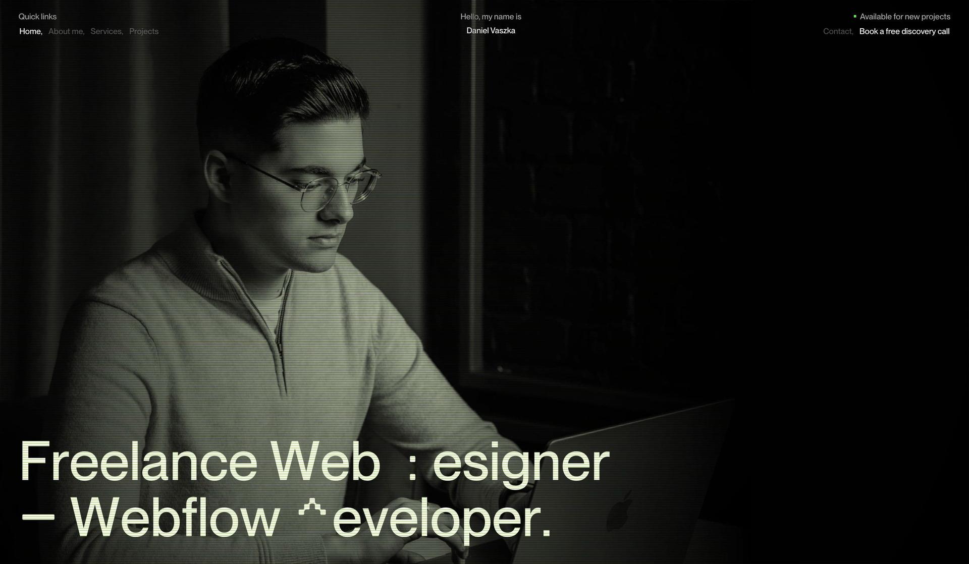 Daniel Vaszka-portfolio websites