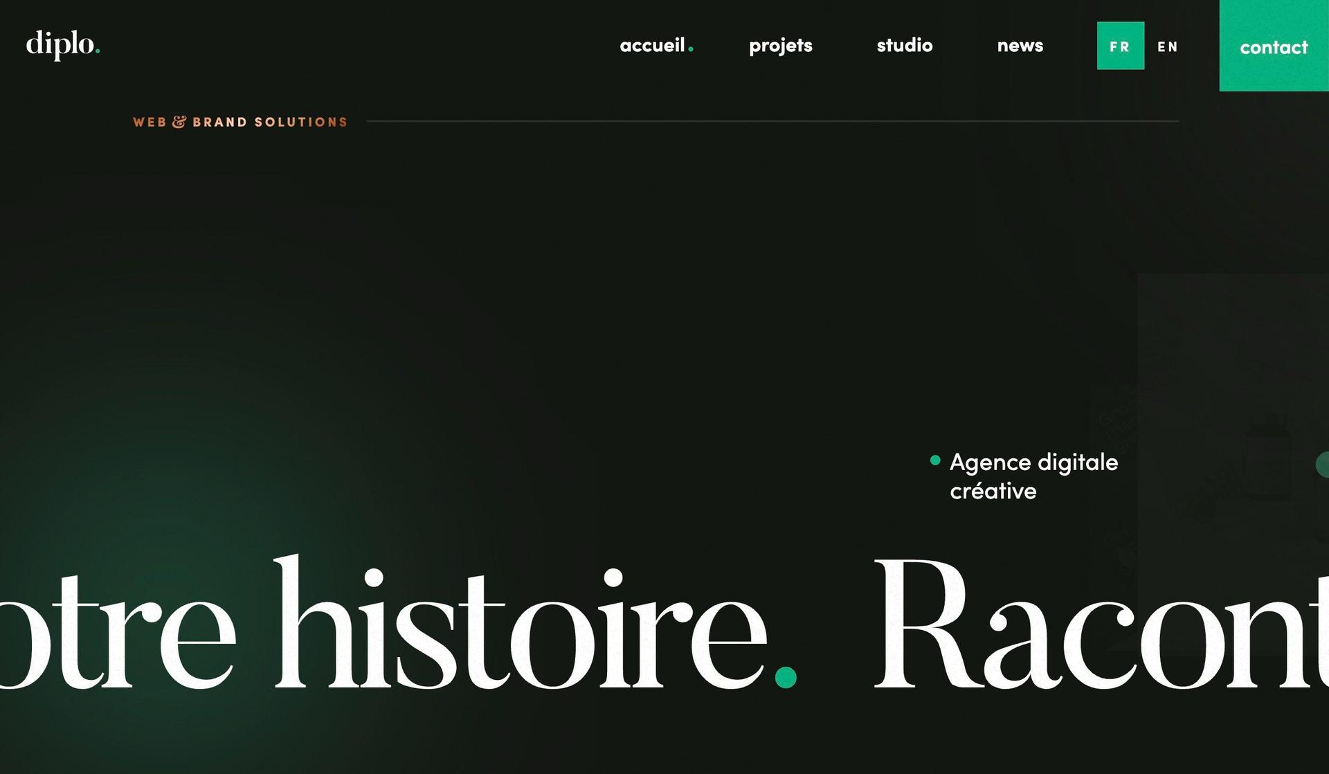 Diplo Studio-portfolio websites