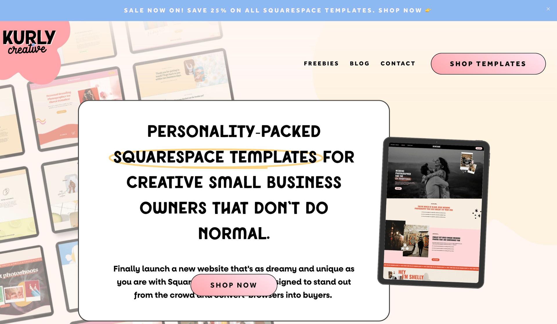 Kurly Creative-portfolio websites