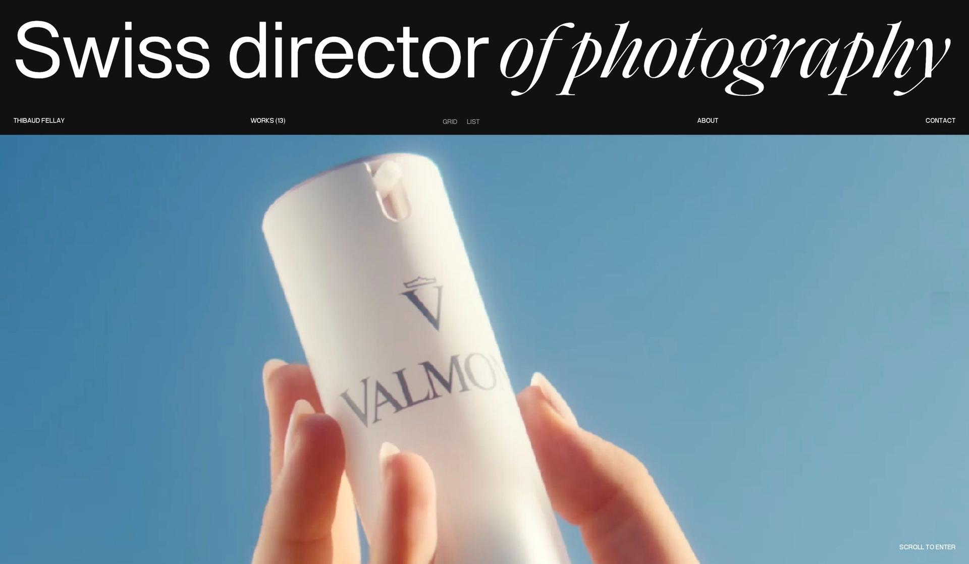 Thibaud Film-portfolio websites