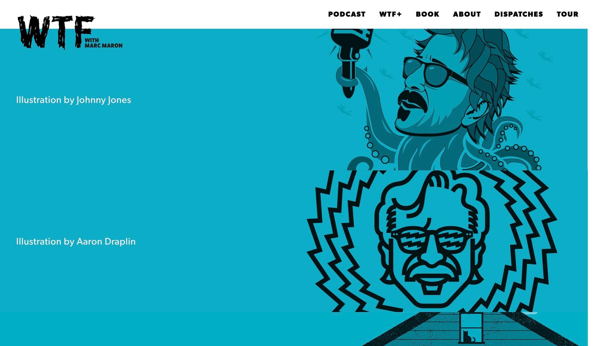 WTF with Marc Maron-podcast websites