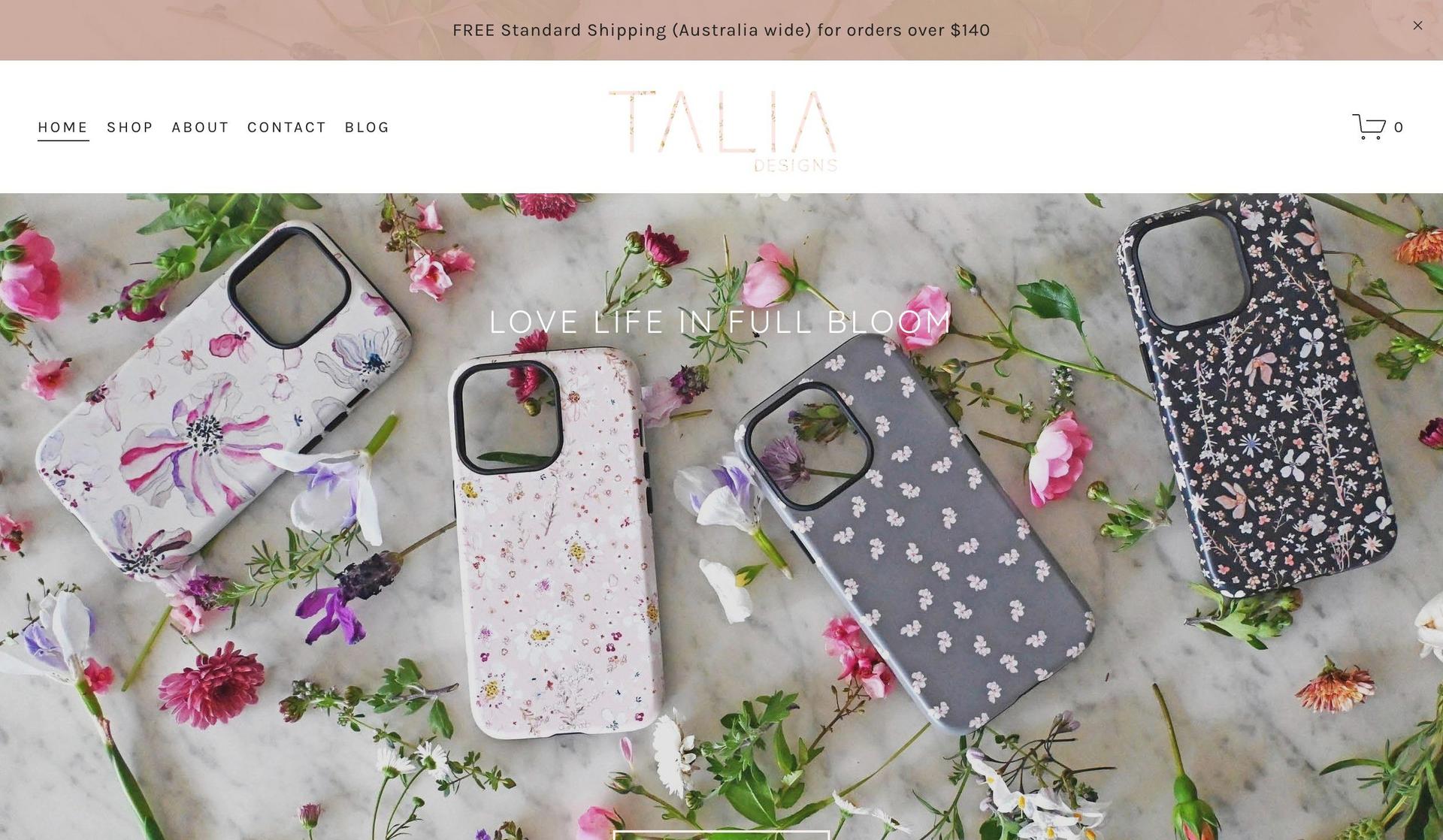 Talia Designs-print on demand stores