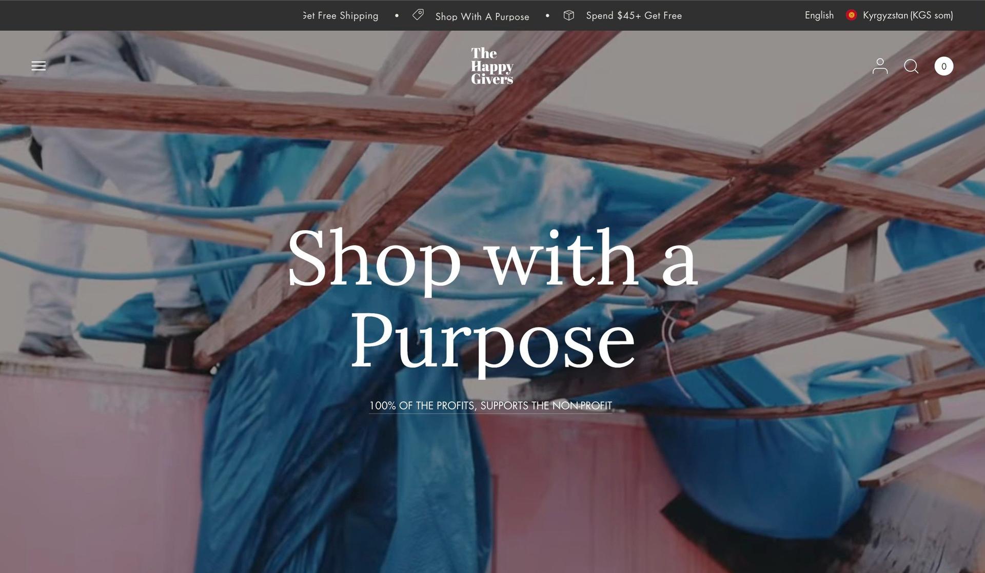 The Happy Givers-print on demand stores