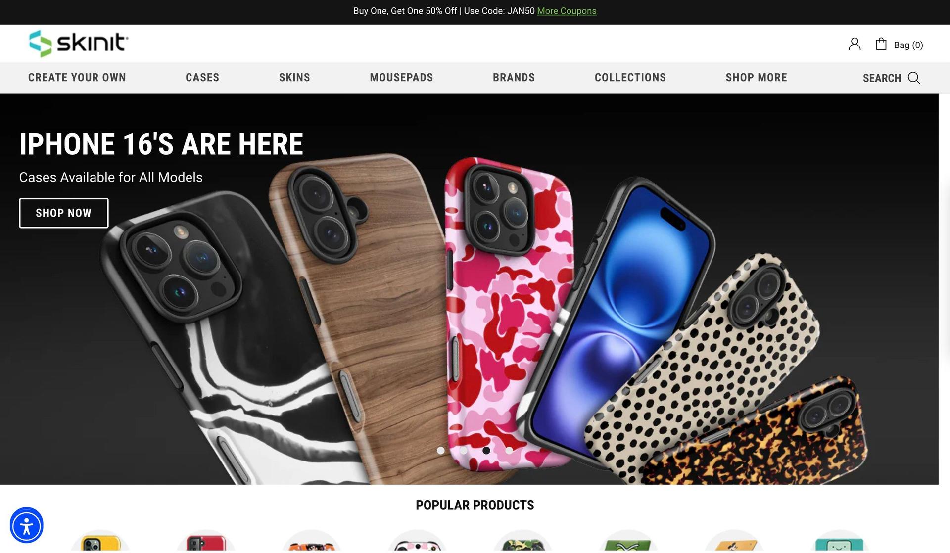 Skinit-print on demand stores
