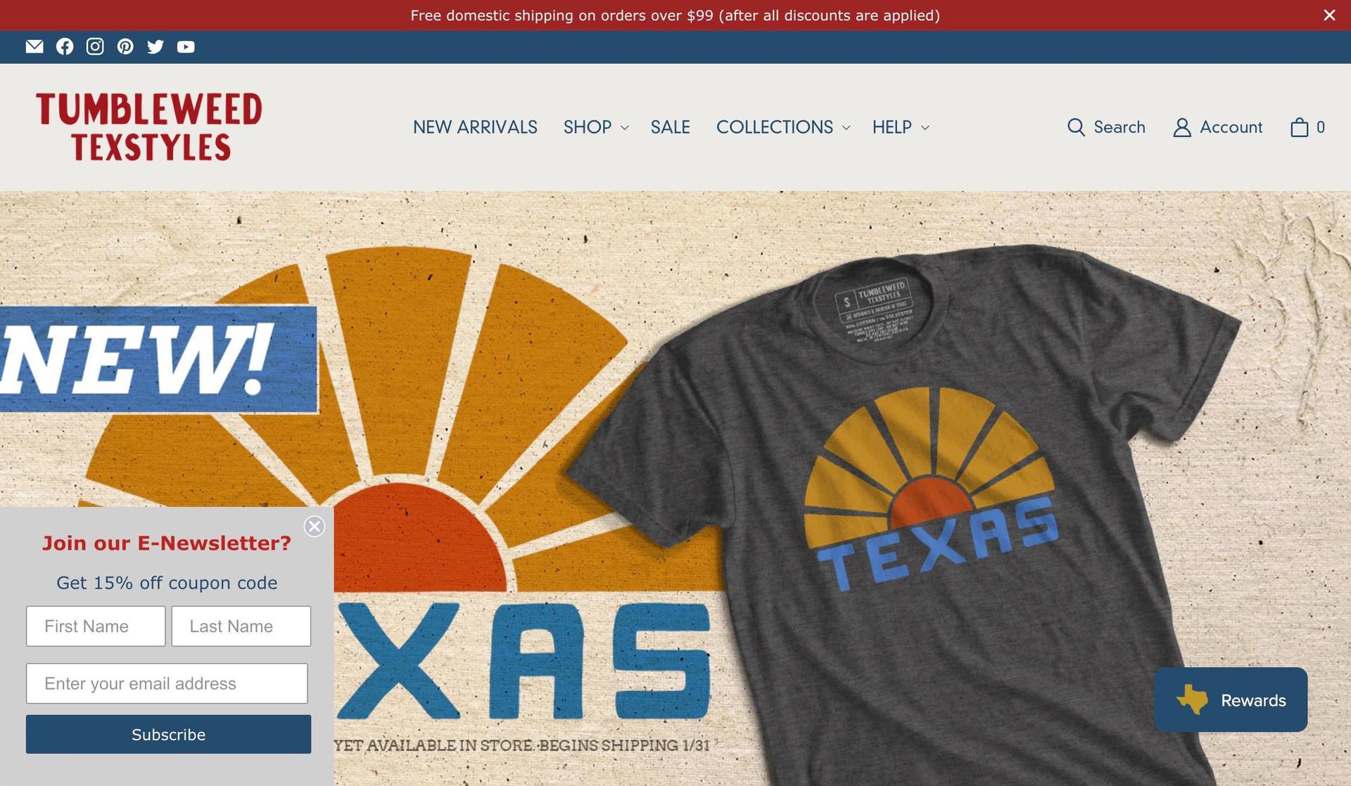 Tumbleweed TexStyles-print on demand stores