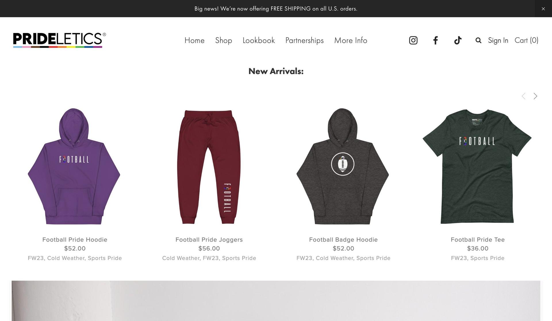 Prideletics-print on demand stores
