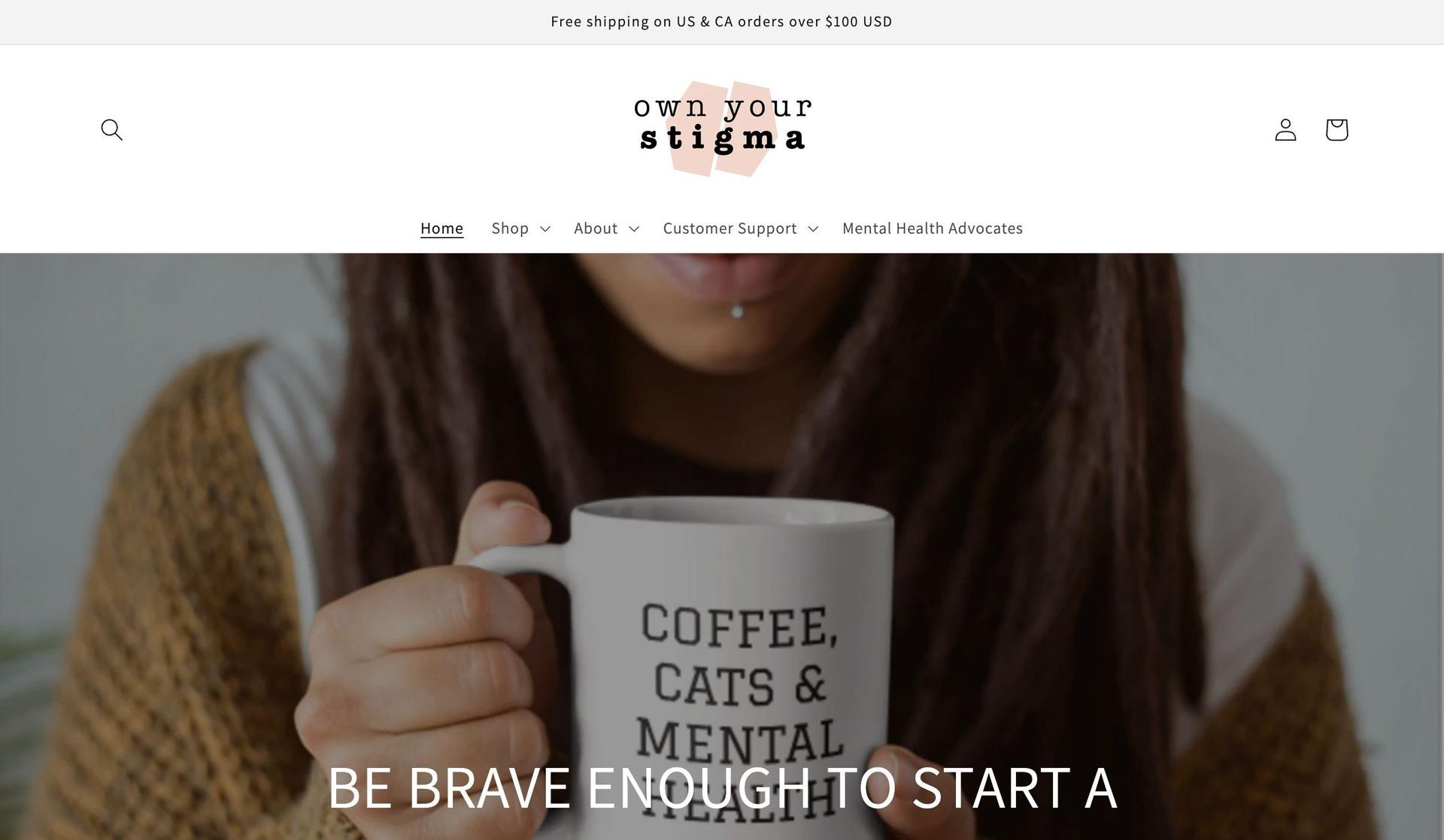 Own Your Stigma-print on demand stores
