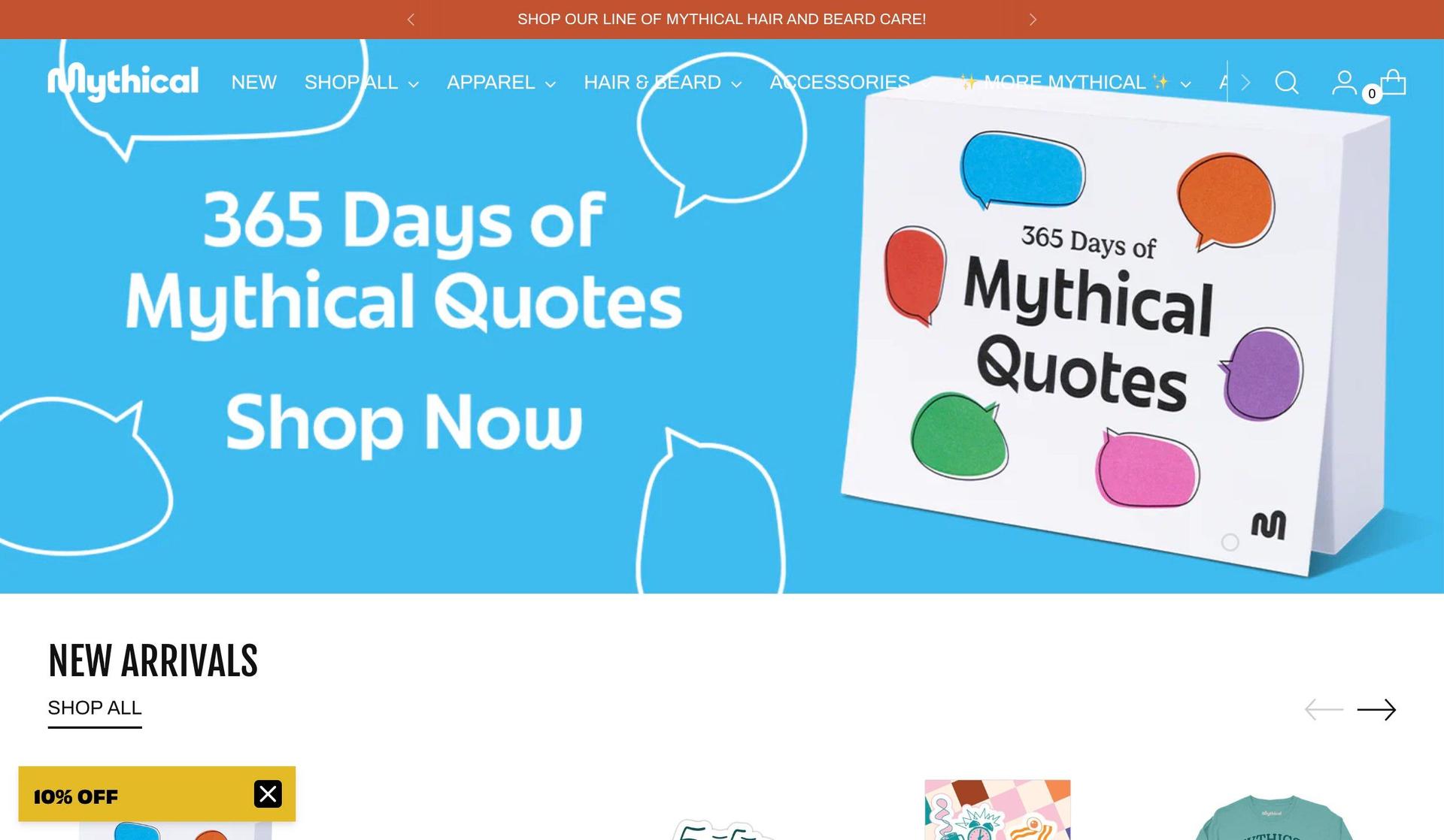 Mythical-print on demand stores