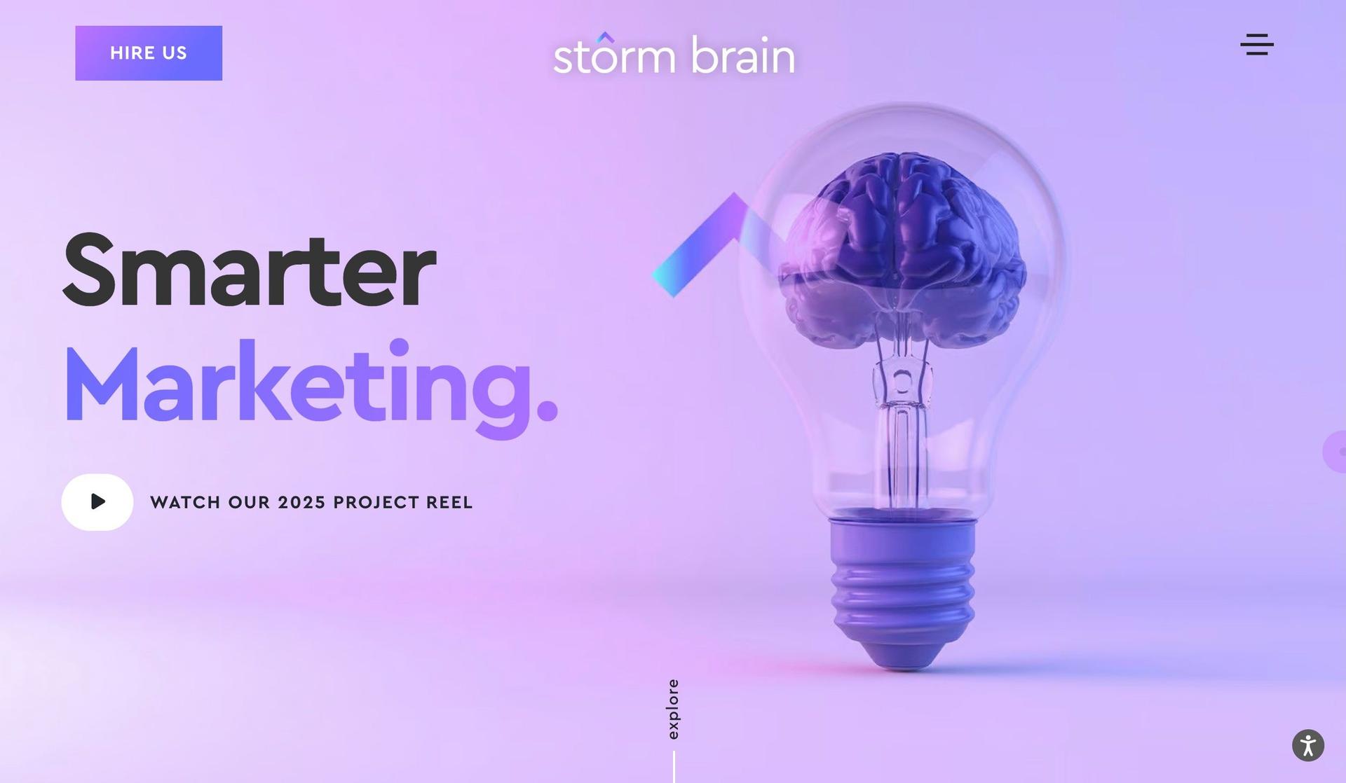 Storm Brain-purple websites