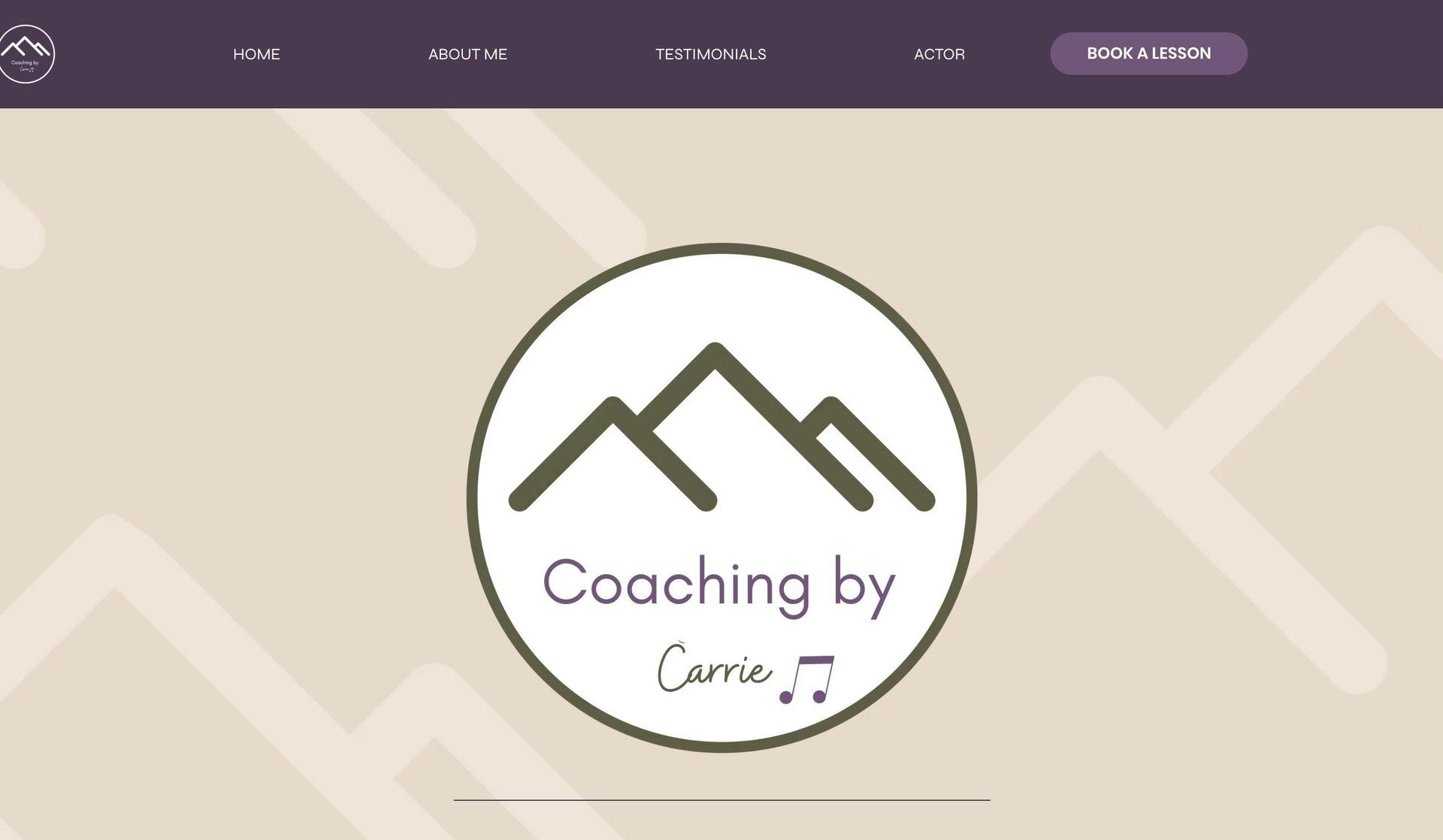 Coaching by Carrie-purple websites