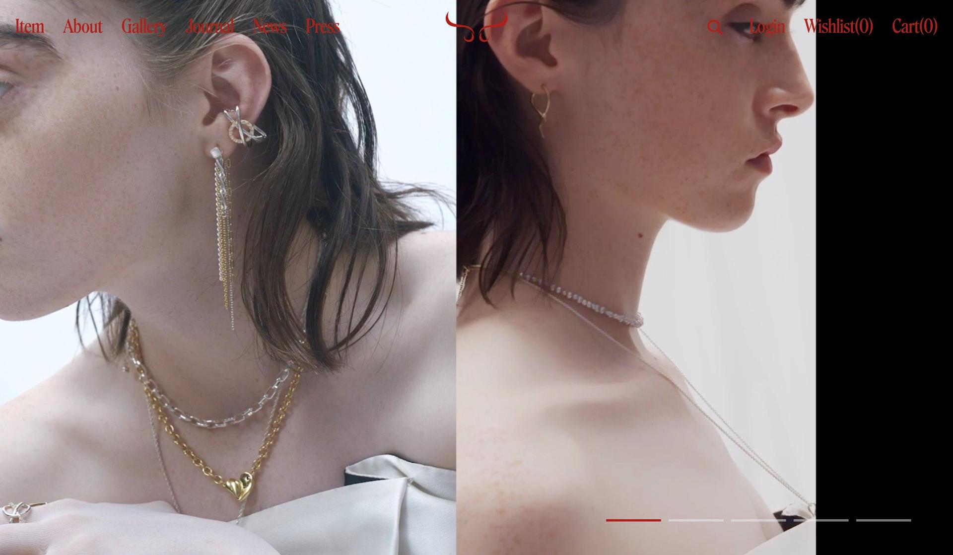 Vermillion Jewelry-maroon websites