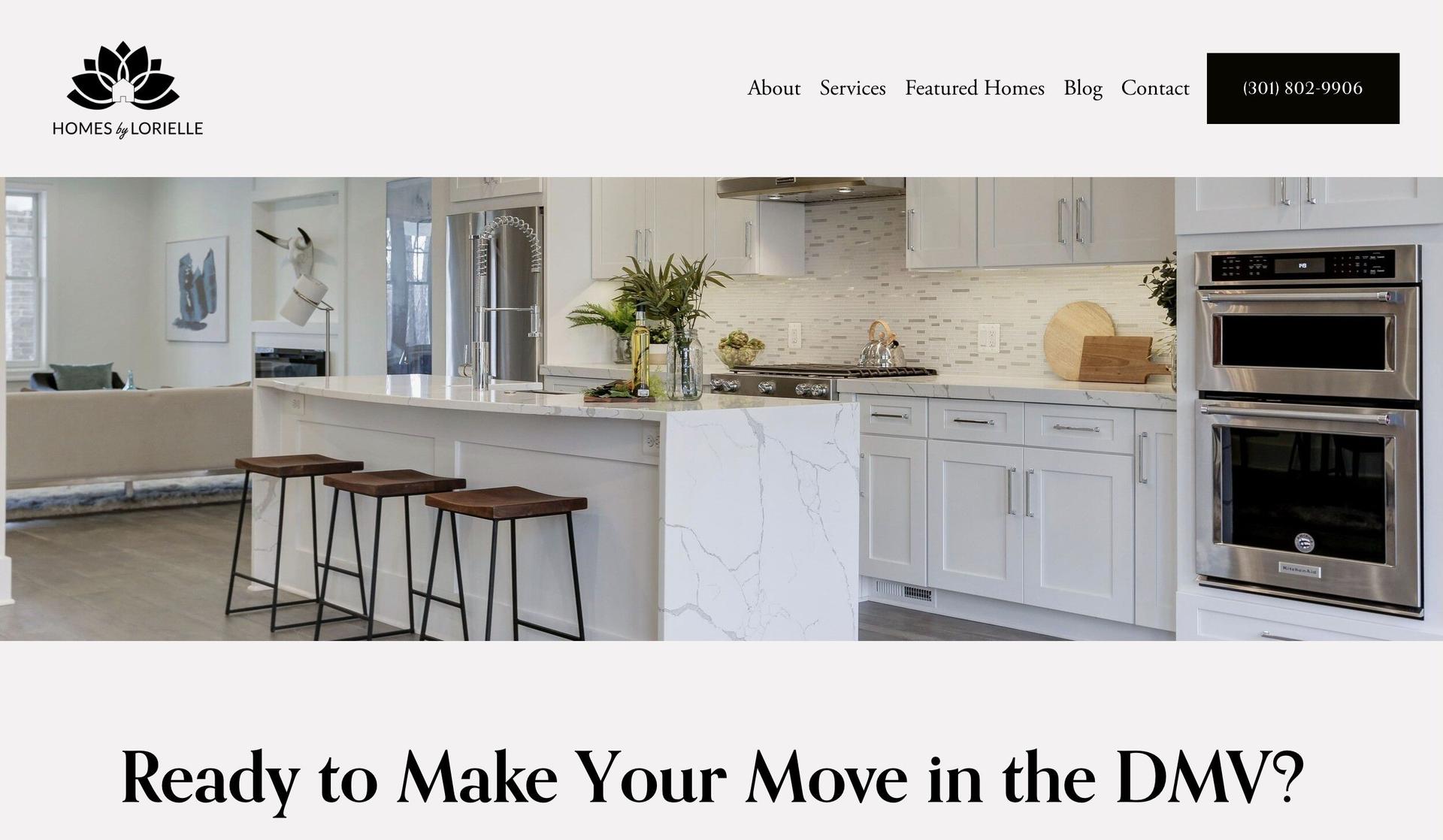 Homes by Lorielle-real estate agent websites