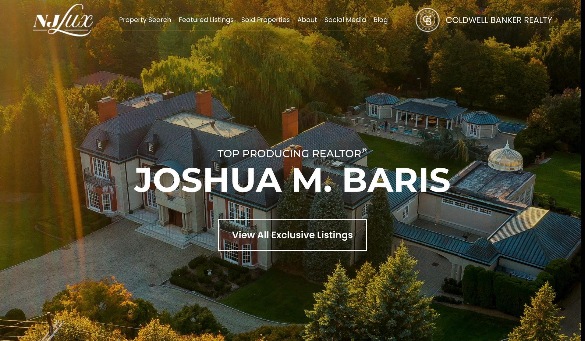 NJLUX-real estate agent websites