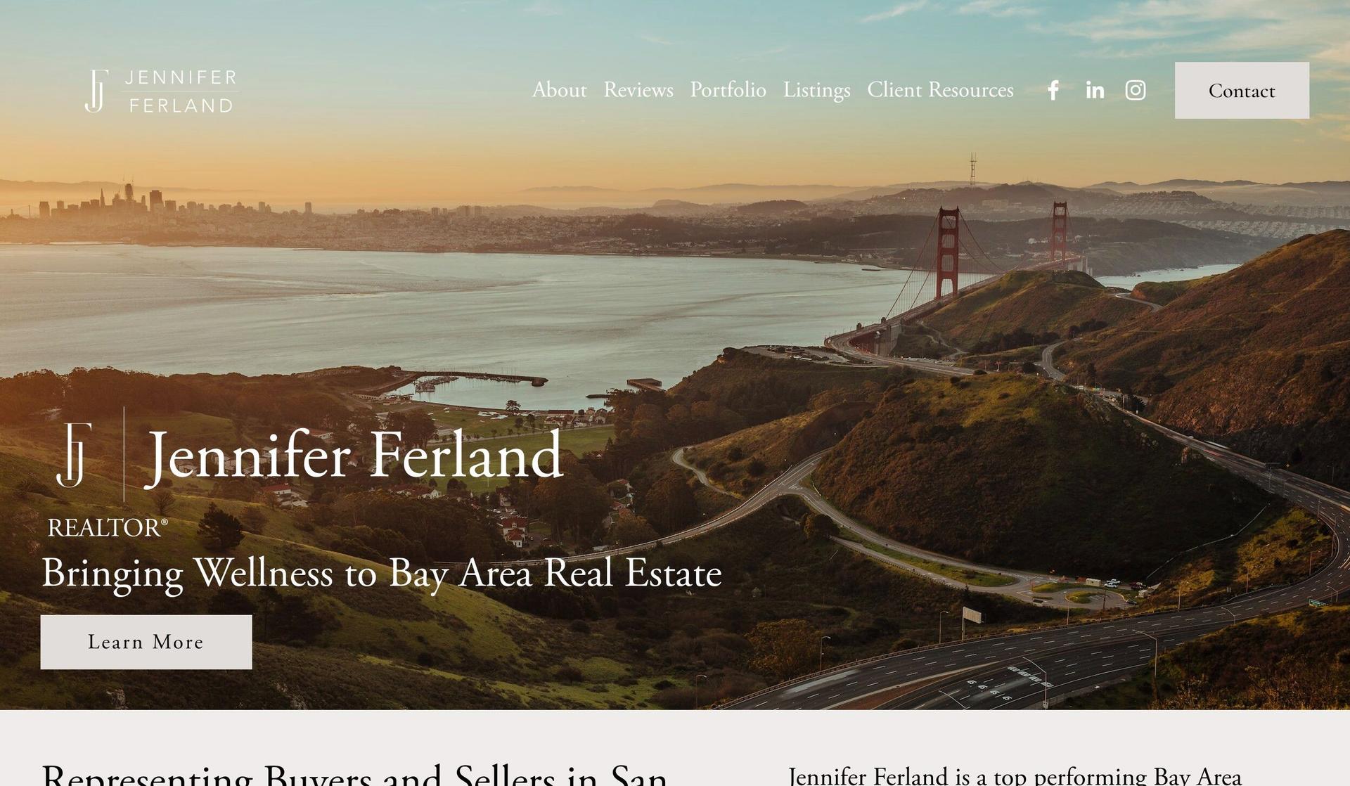 Jen Ferland-real estate agent websites