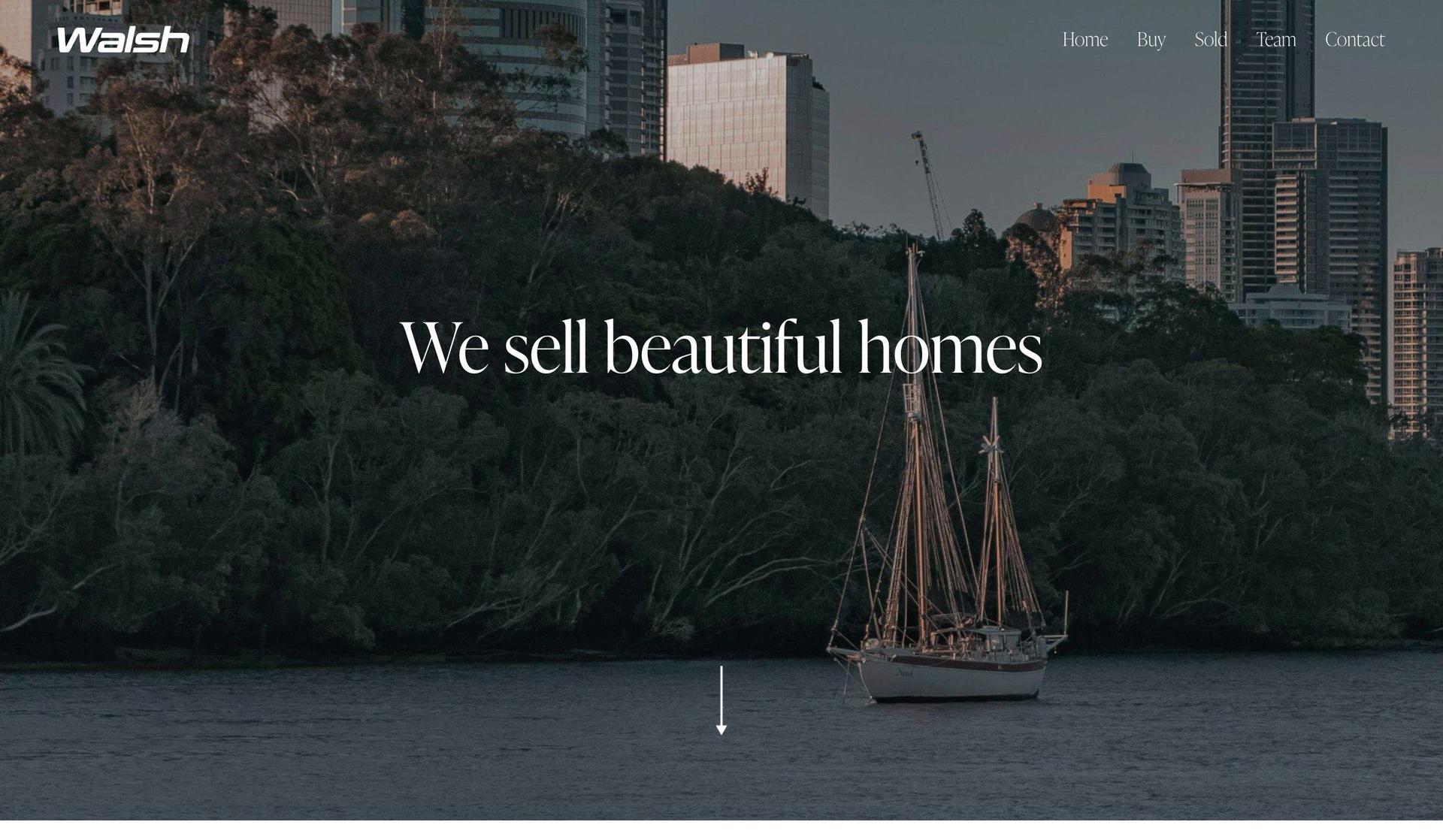 E Walsh-real estate agent websites