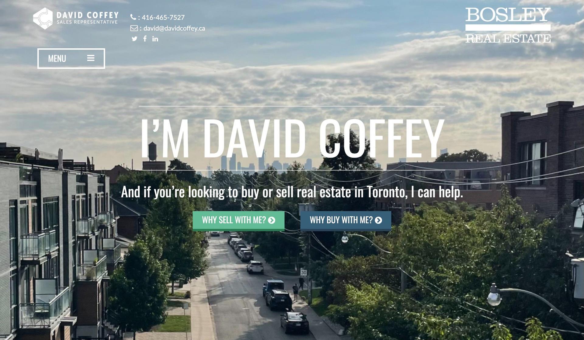 David Coffey-real estate agent websites