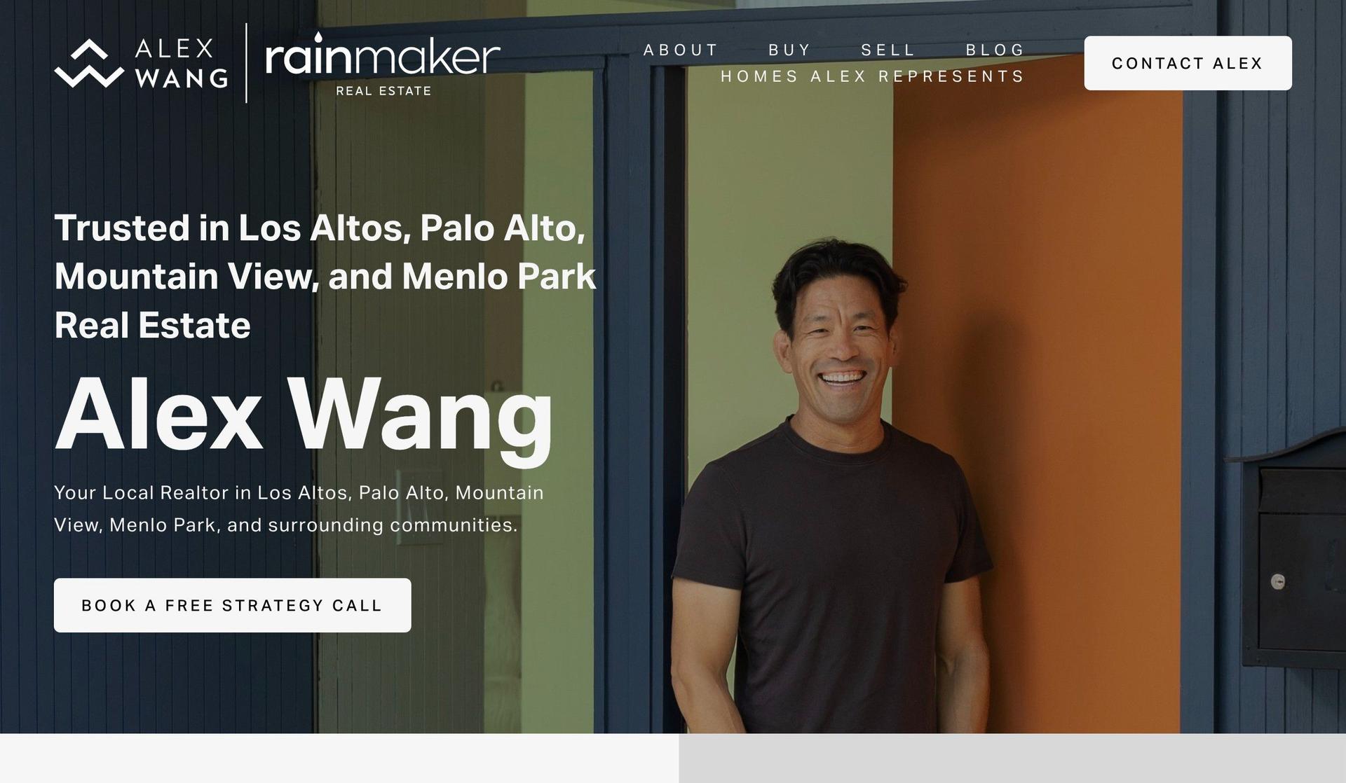 Alex Wang-real estate agent websites