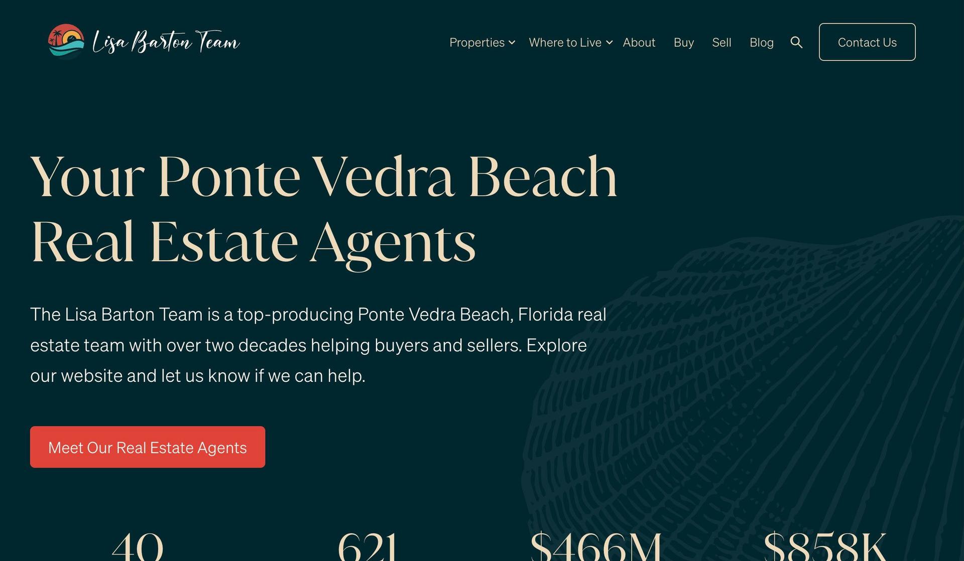 Lisa Sells Ponte Vedra-real estate agent websites