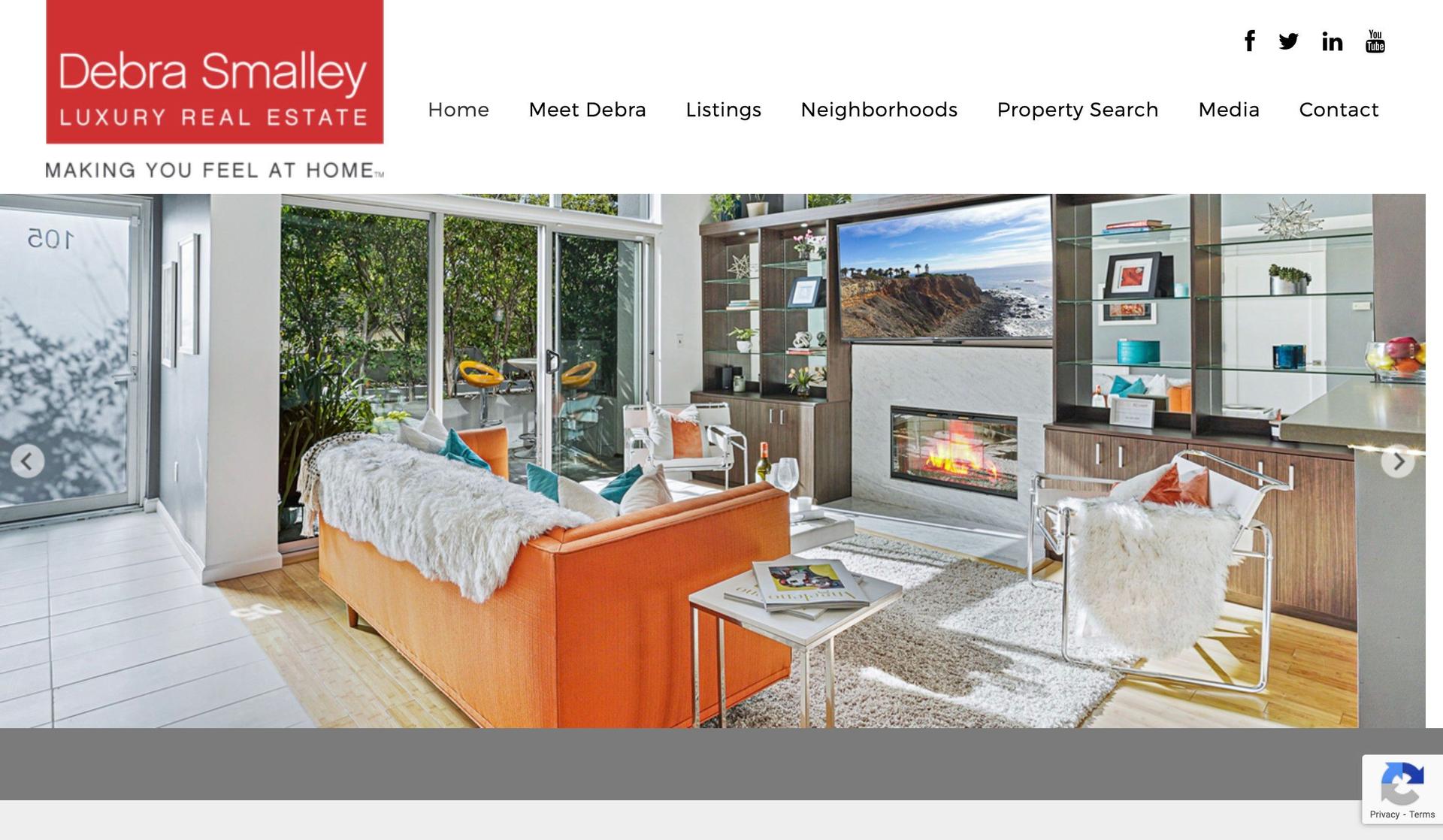 Debra Smalley-real estate agent websites