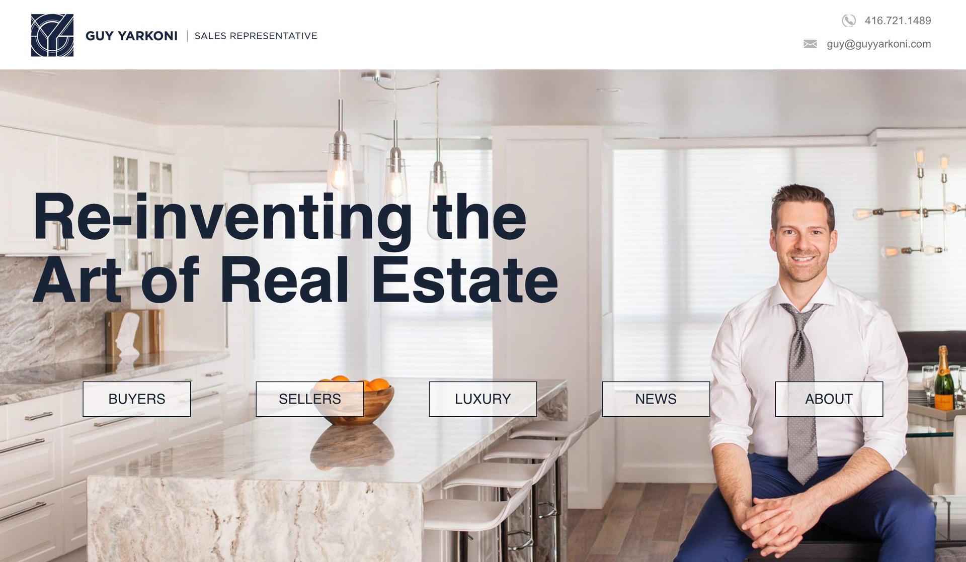 Guy Yarkoni-real estate agent websites