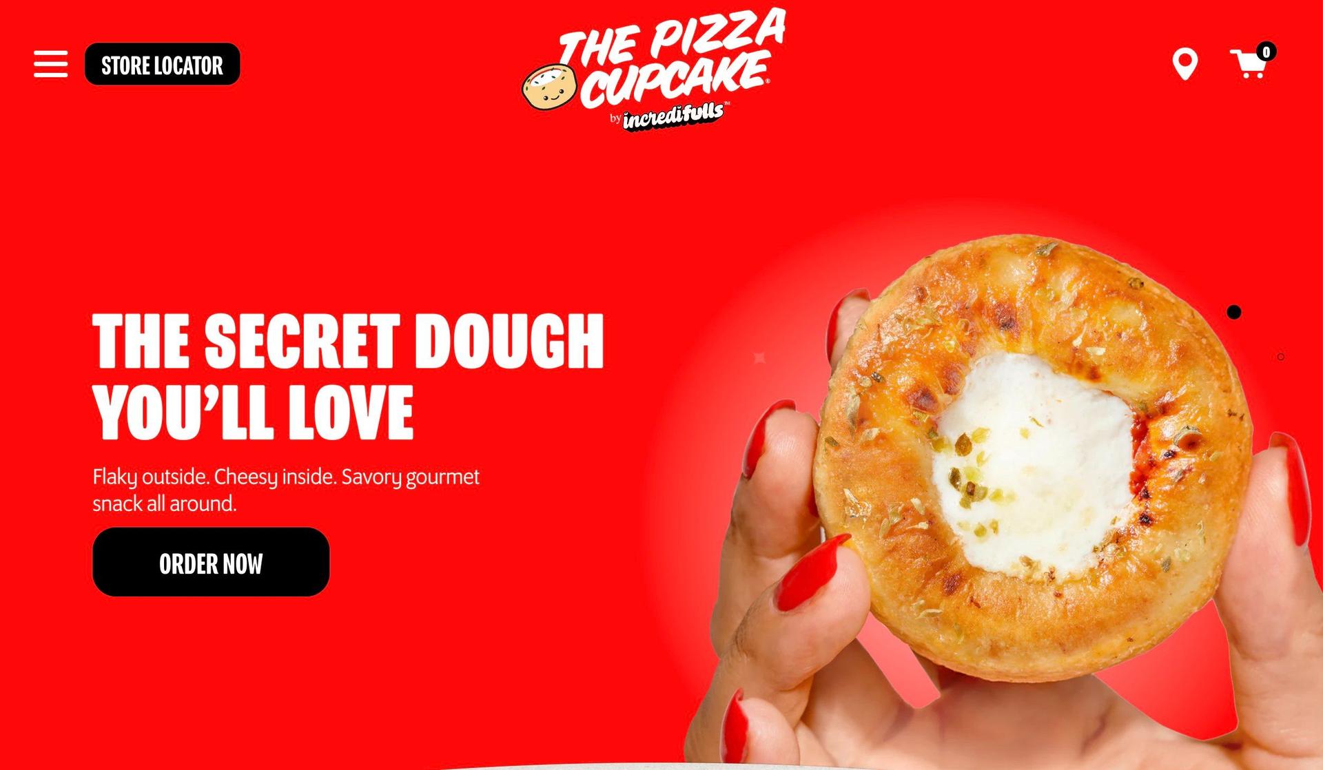 The Pizza Cupcake-red websites