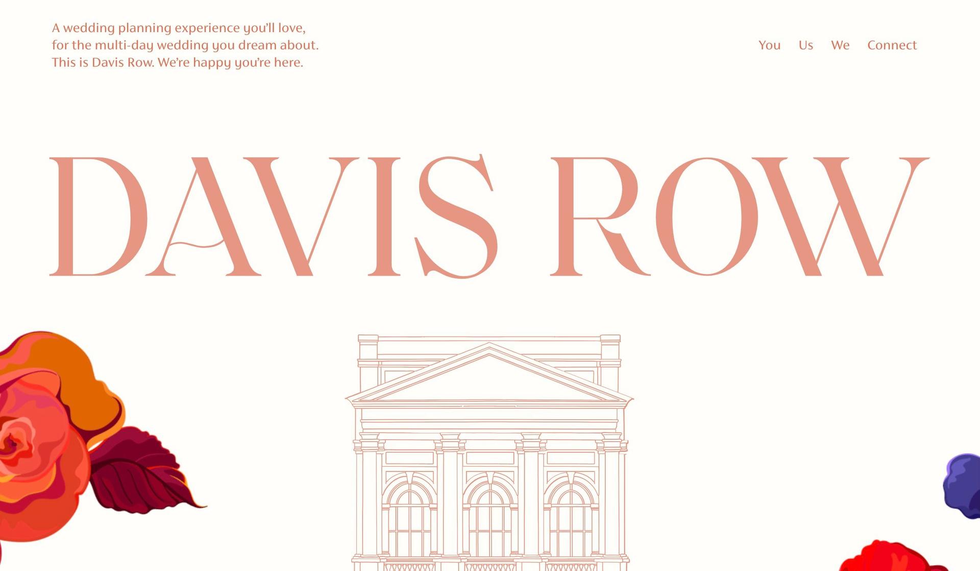 Davis Row-wedding planner websites