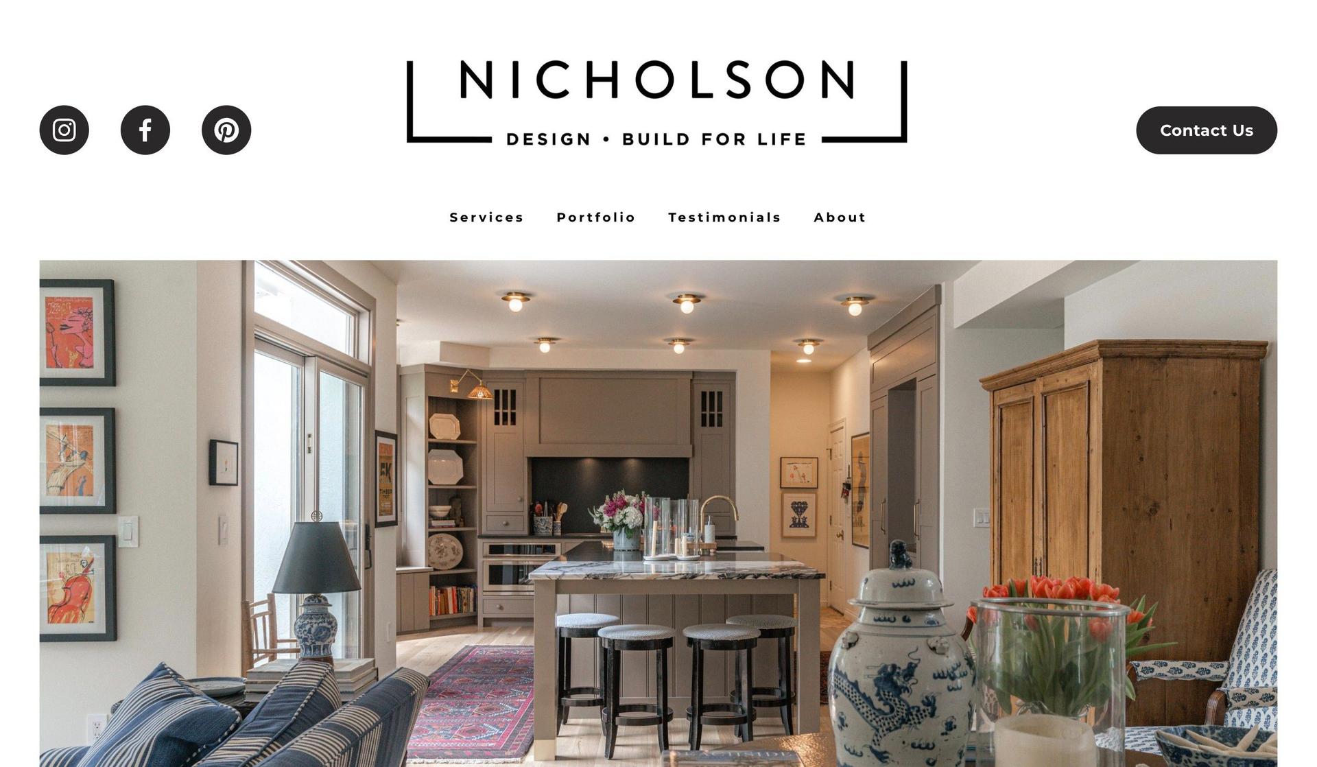 Nicholson Builders-remodelling websites