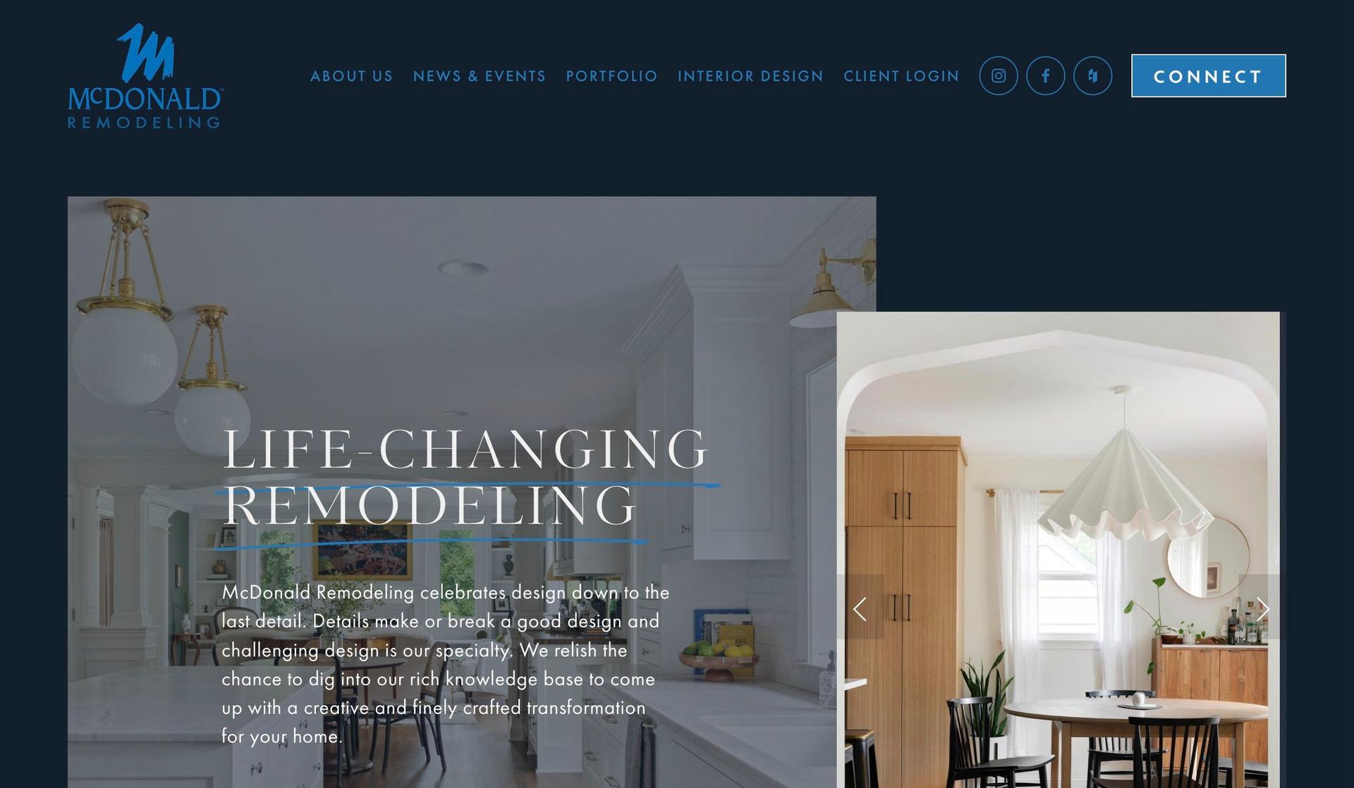 McDonald Remodeling-remodelling websites