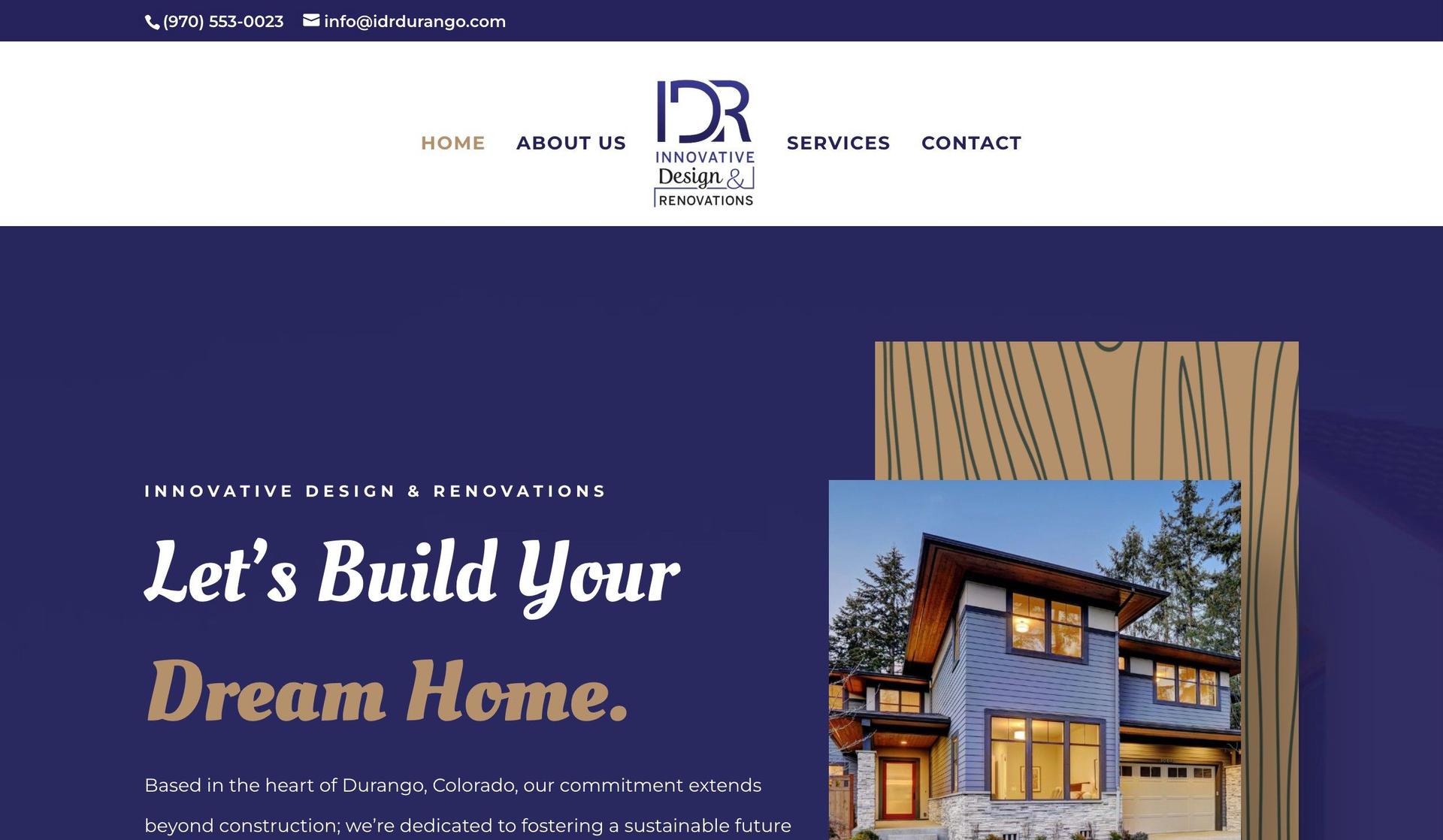 IDR Durango-remodelling websites